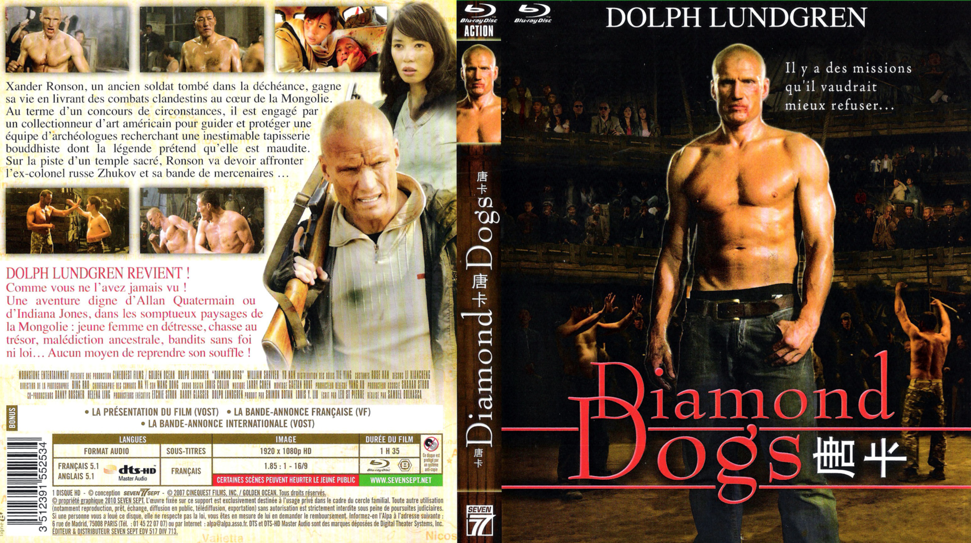 Jaquette DVD Diamond dogs (BLU-RAY)