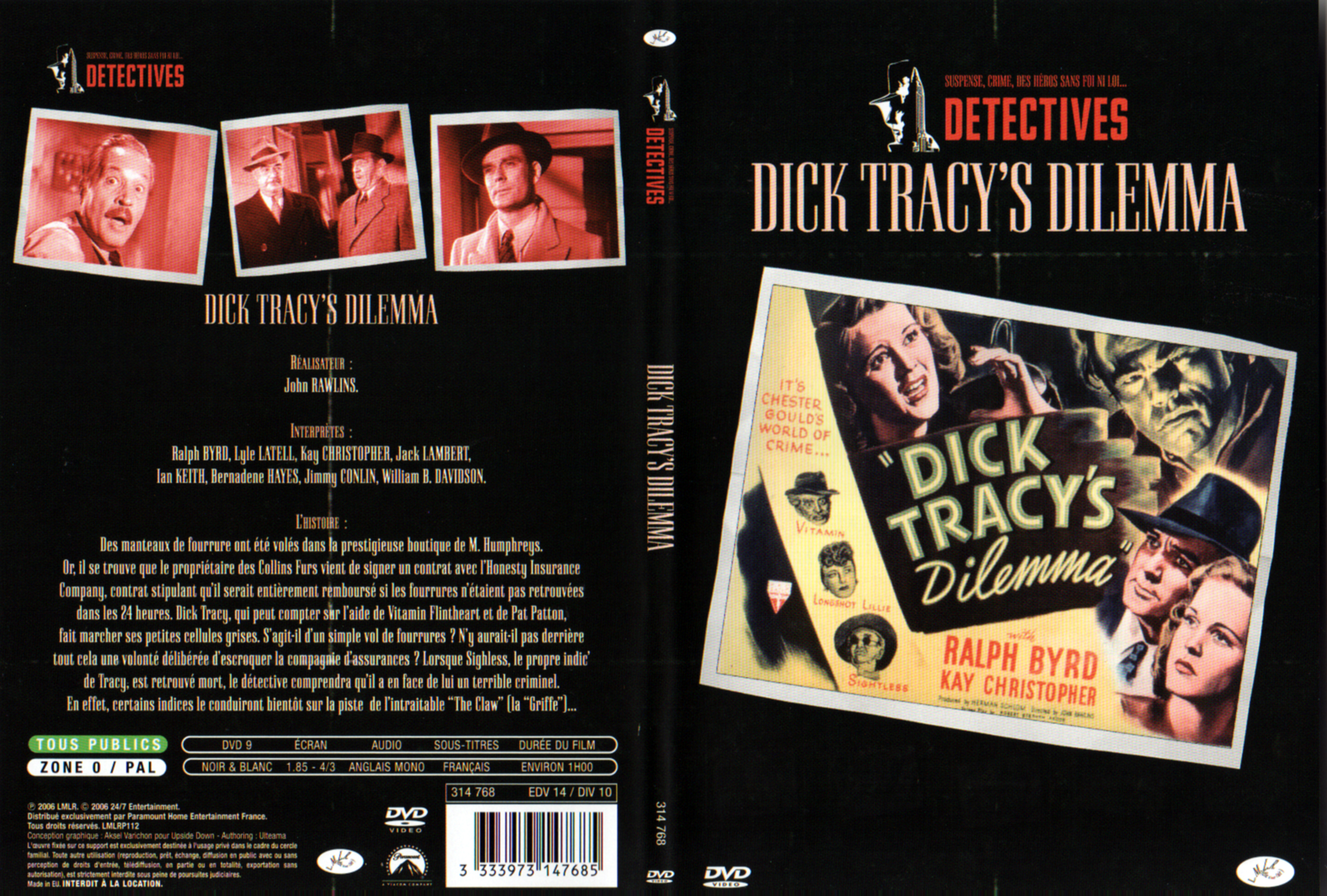 Jaquette DVD Dick Tracy