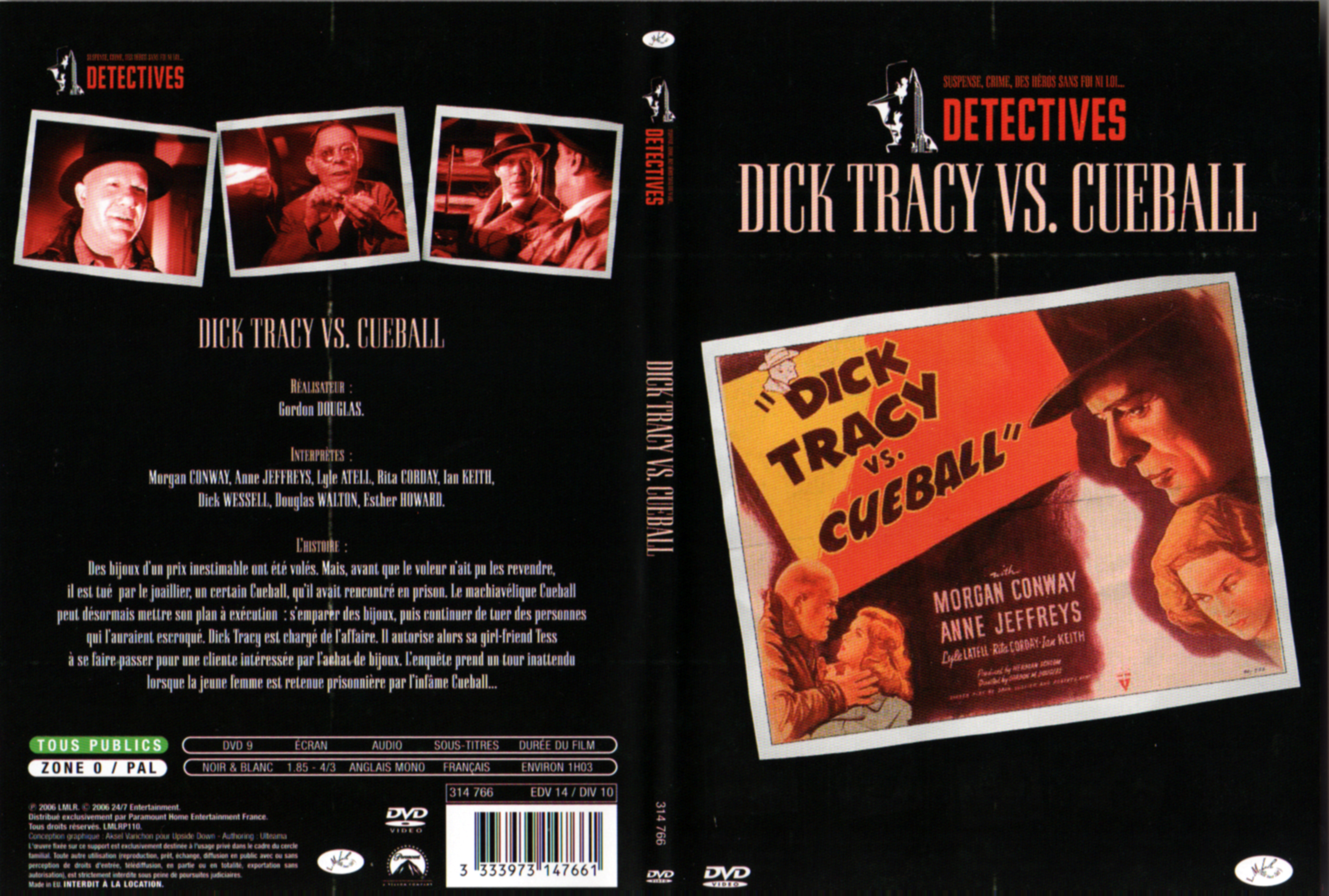 Jaquette DVD Dick Tracy vs Clueball