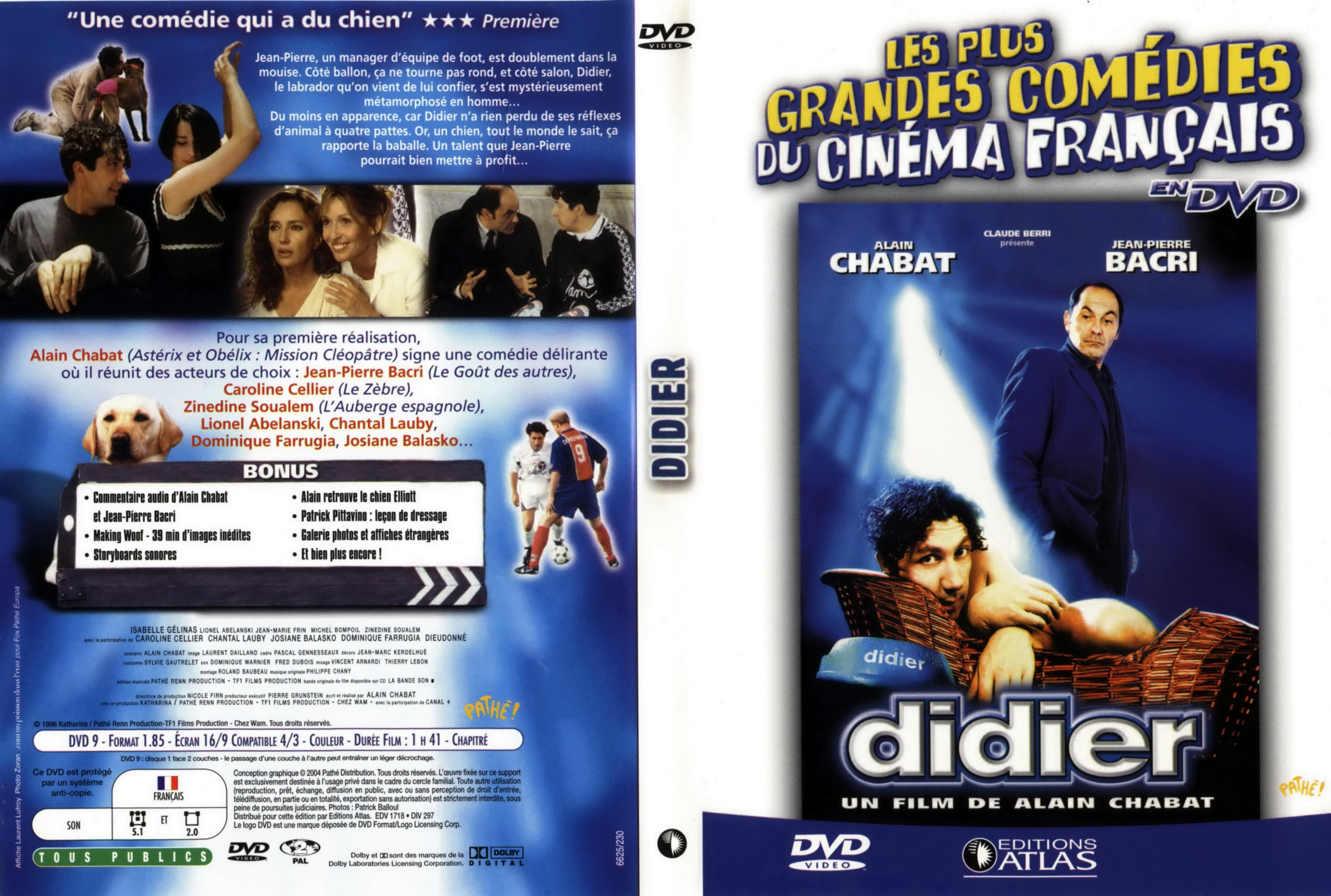 Jaquette DVD Didier v2