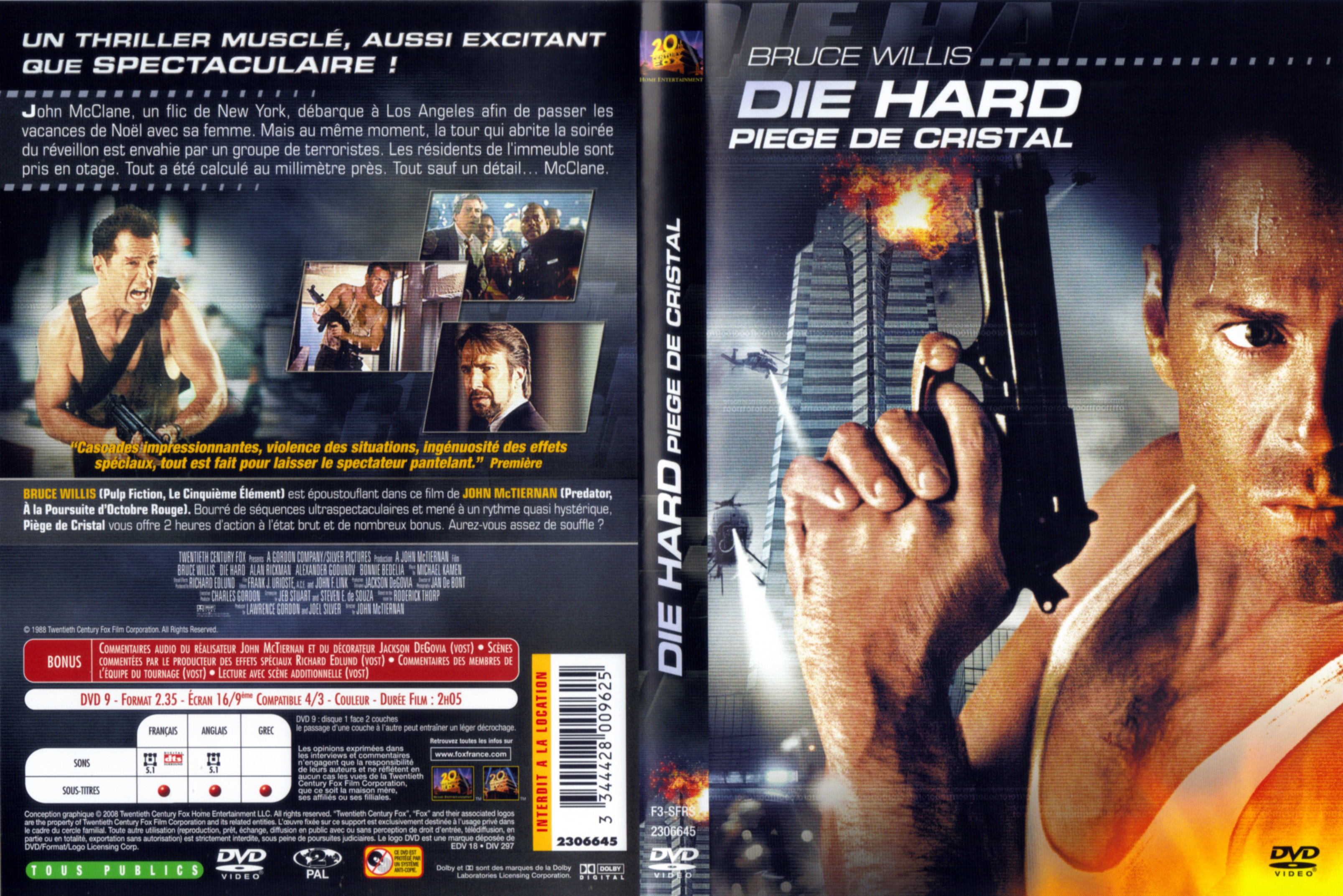 Jaquette DVD Die hard - Pige de cristal v2