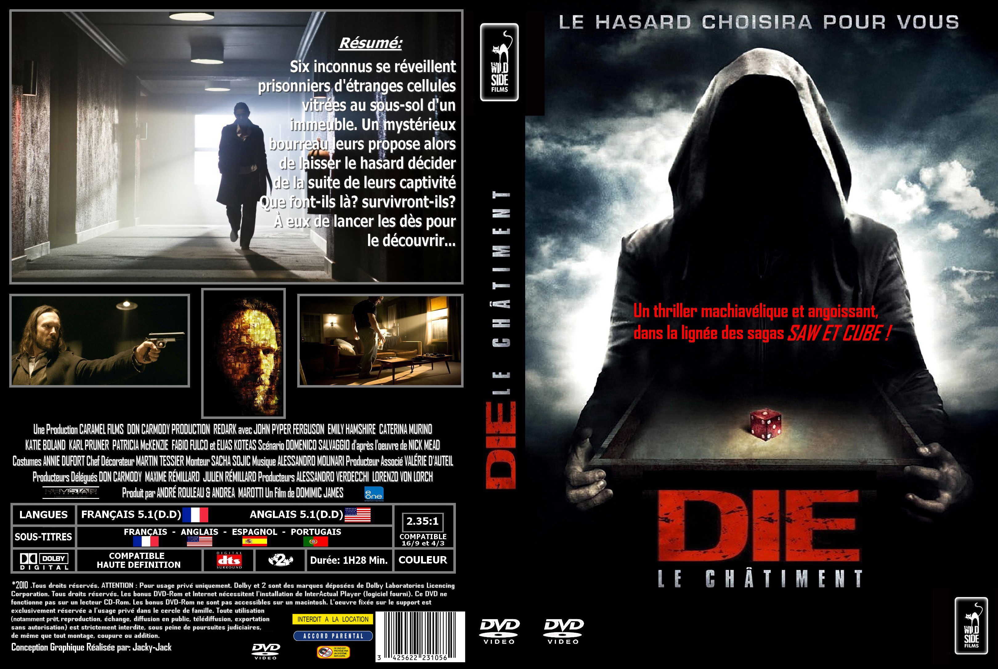 Jaquette DVD Die le chtiment custom