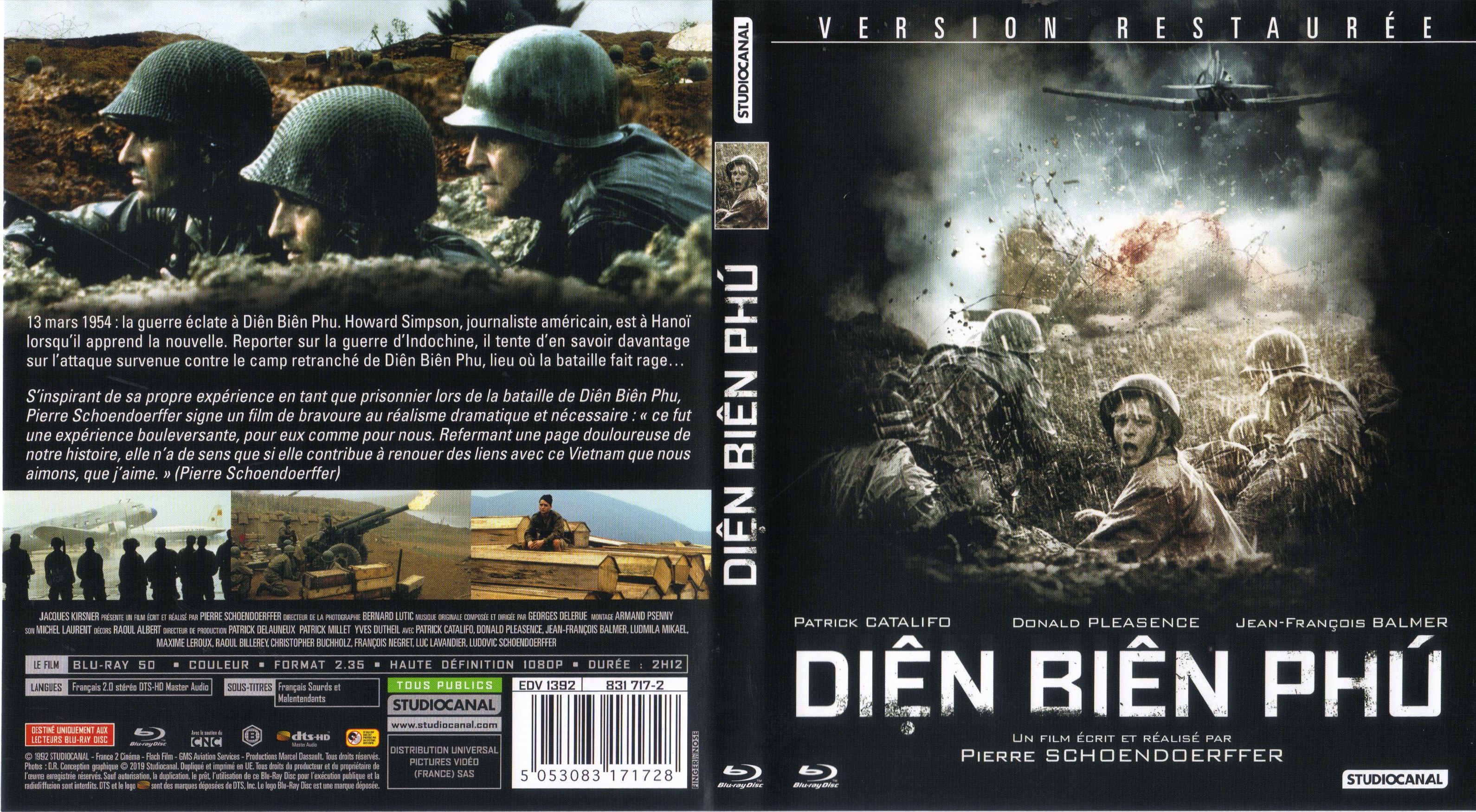 Jaquette DVD Dien Bien Phu (BLU-RAY)