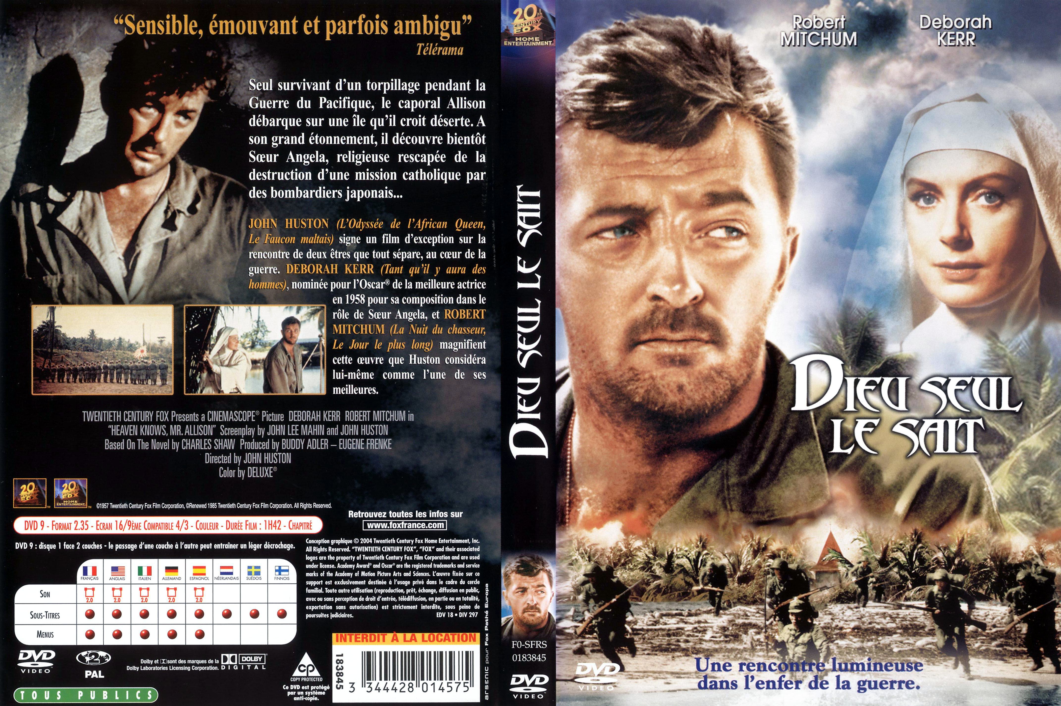 Jaquette DVD Dieu seul le sait v2