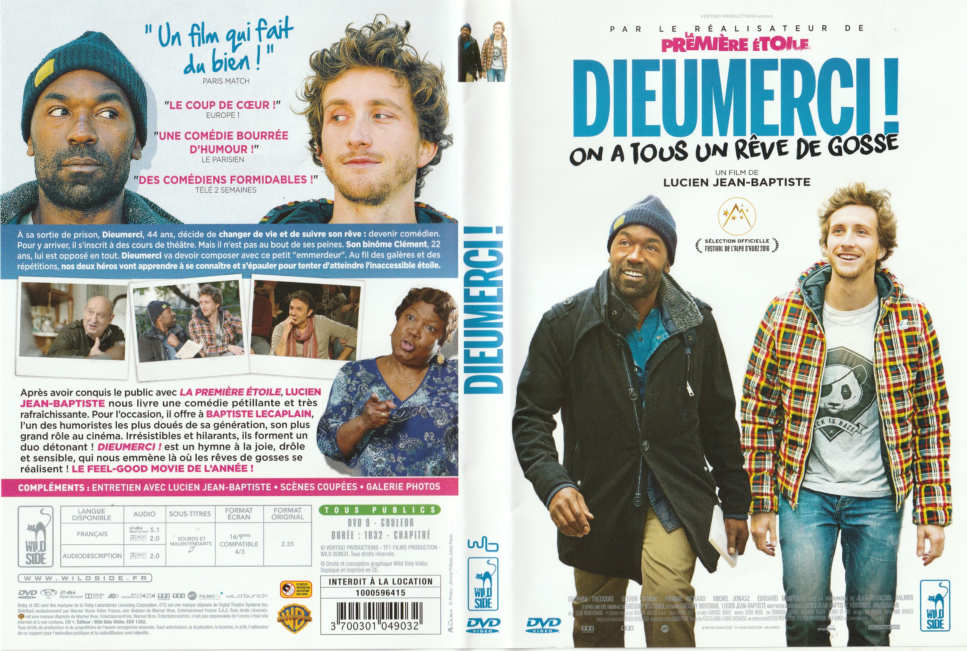 Jaquette DVD Dieumerci