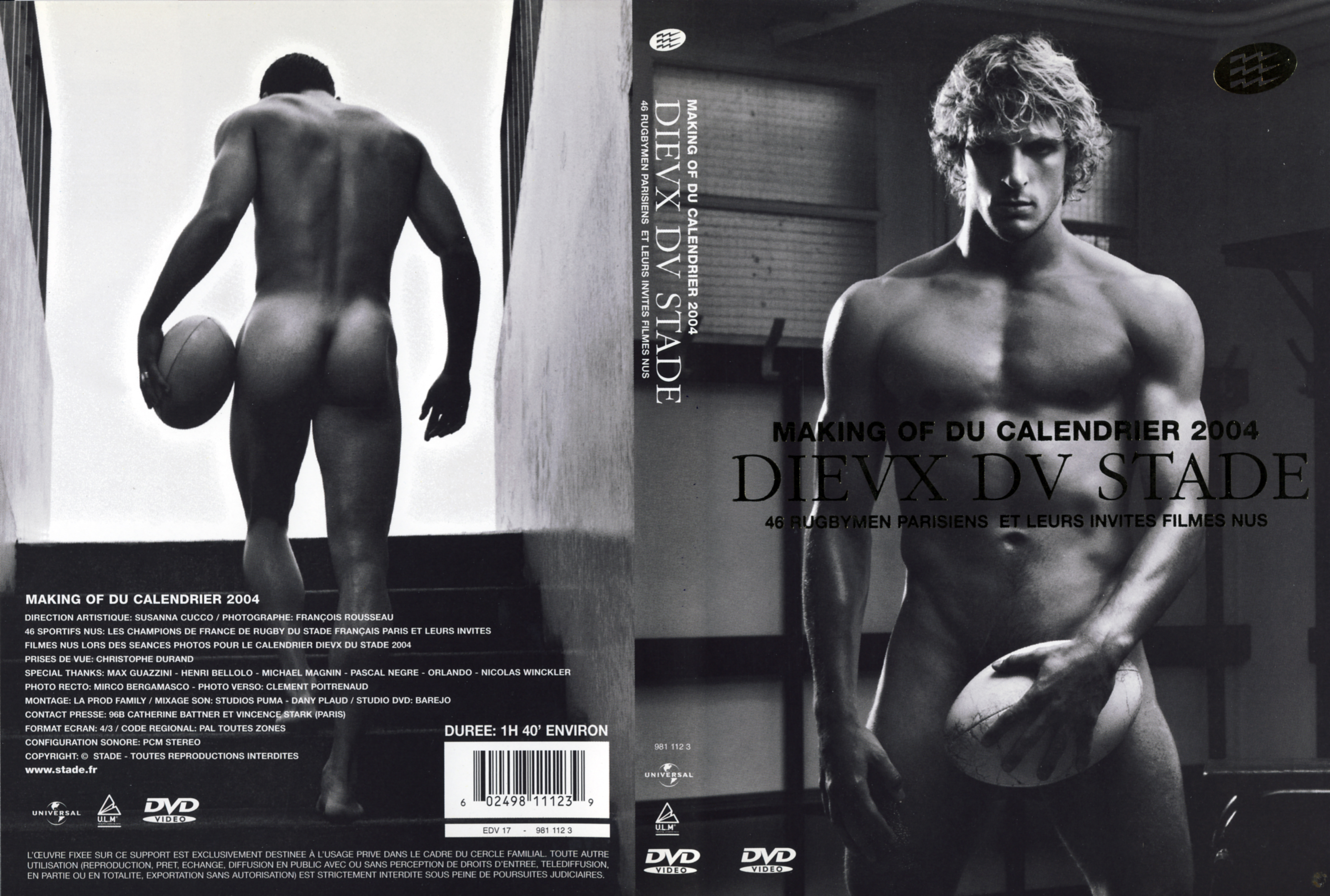 Jaquette DVD Dieux du stade 2004