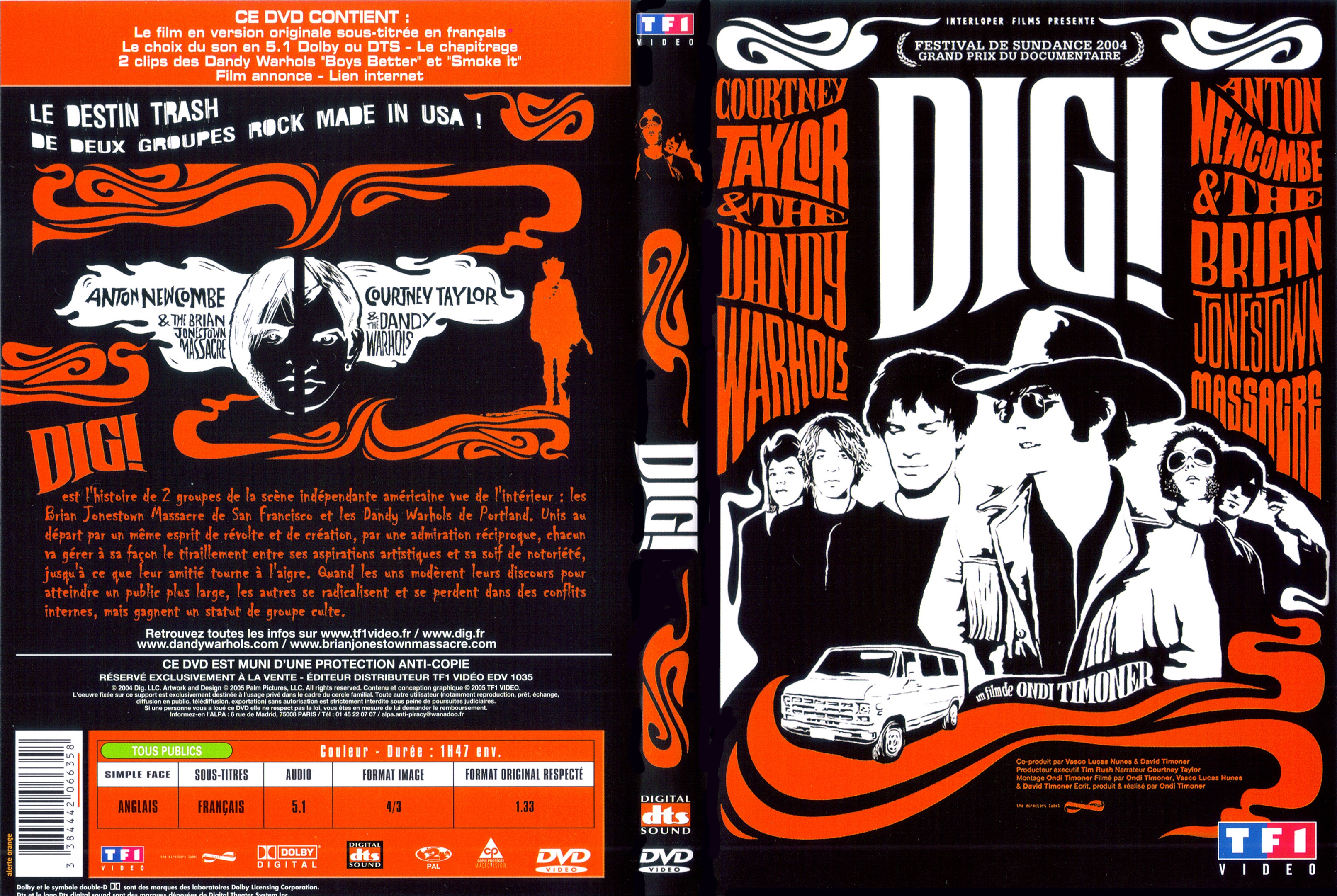 Jaquette DVD Dig
