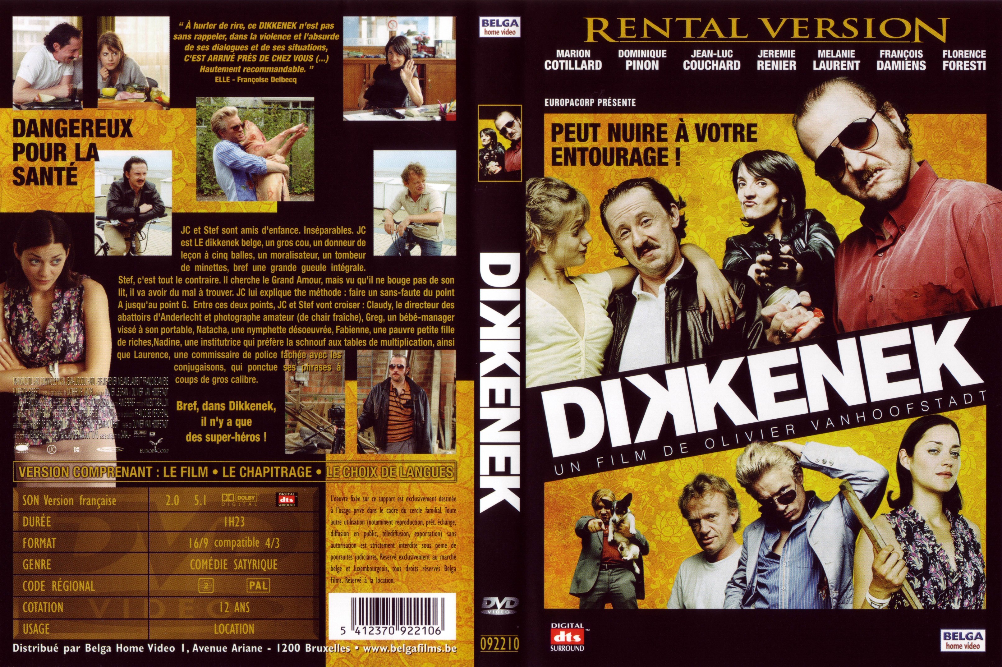 Jaquette DVD Dikkenek