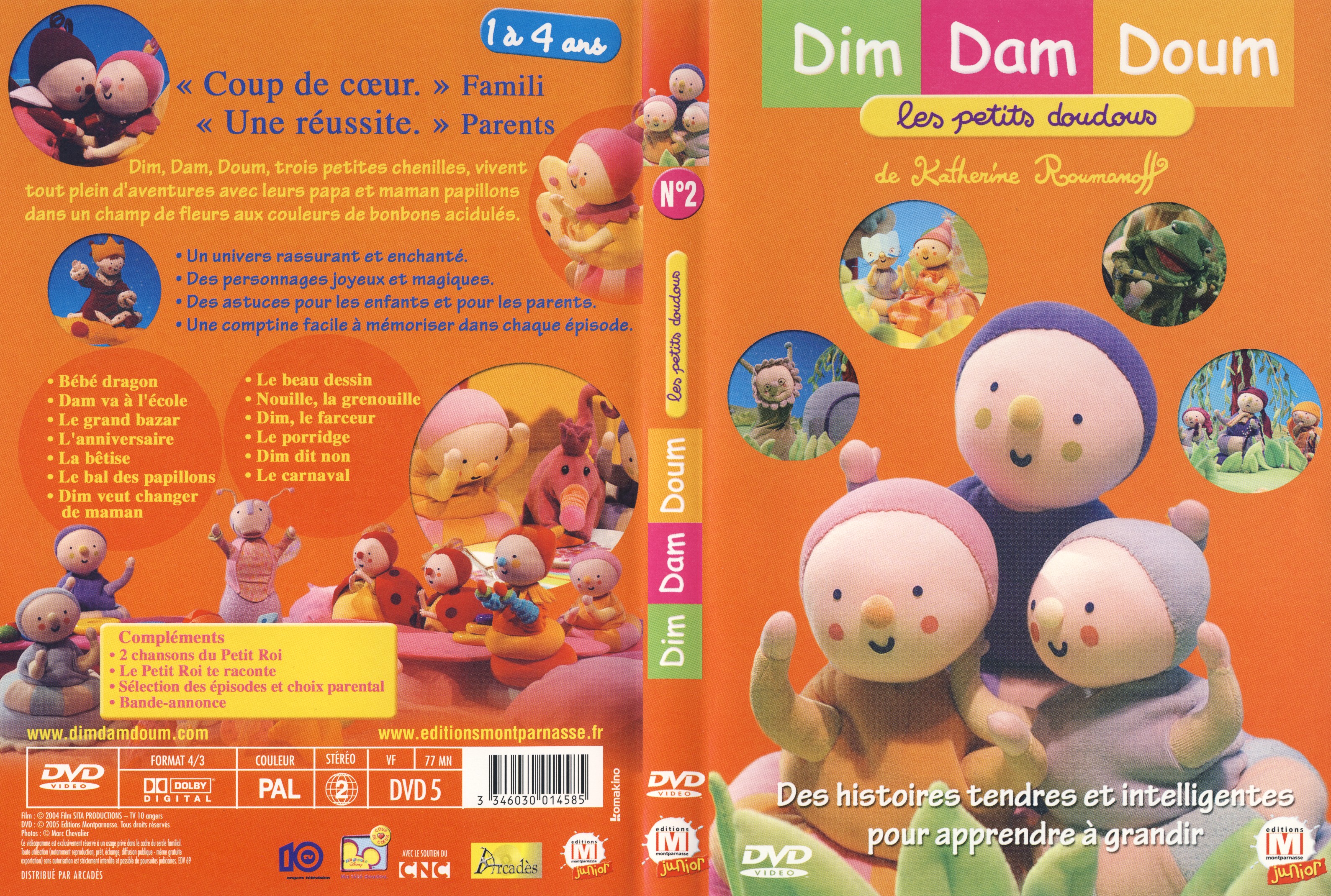 Jaquette DVD Dim dam doum vol 02
