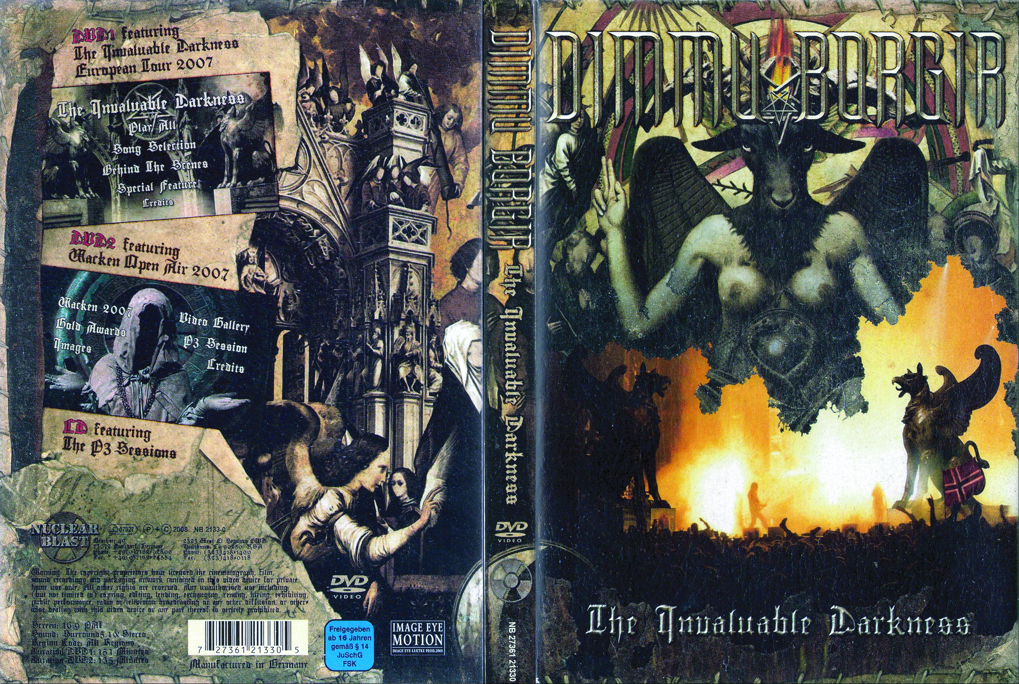 Jaquette DVD Dimmu Borgir - The Invaluable Darkness