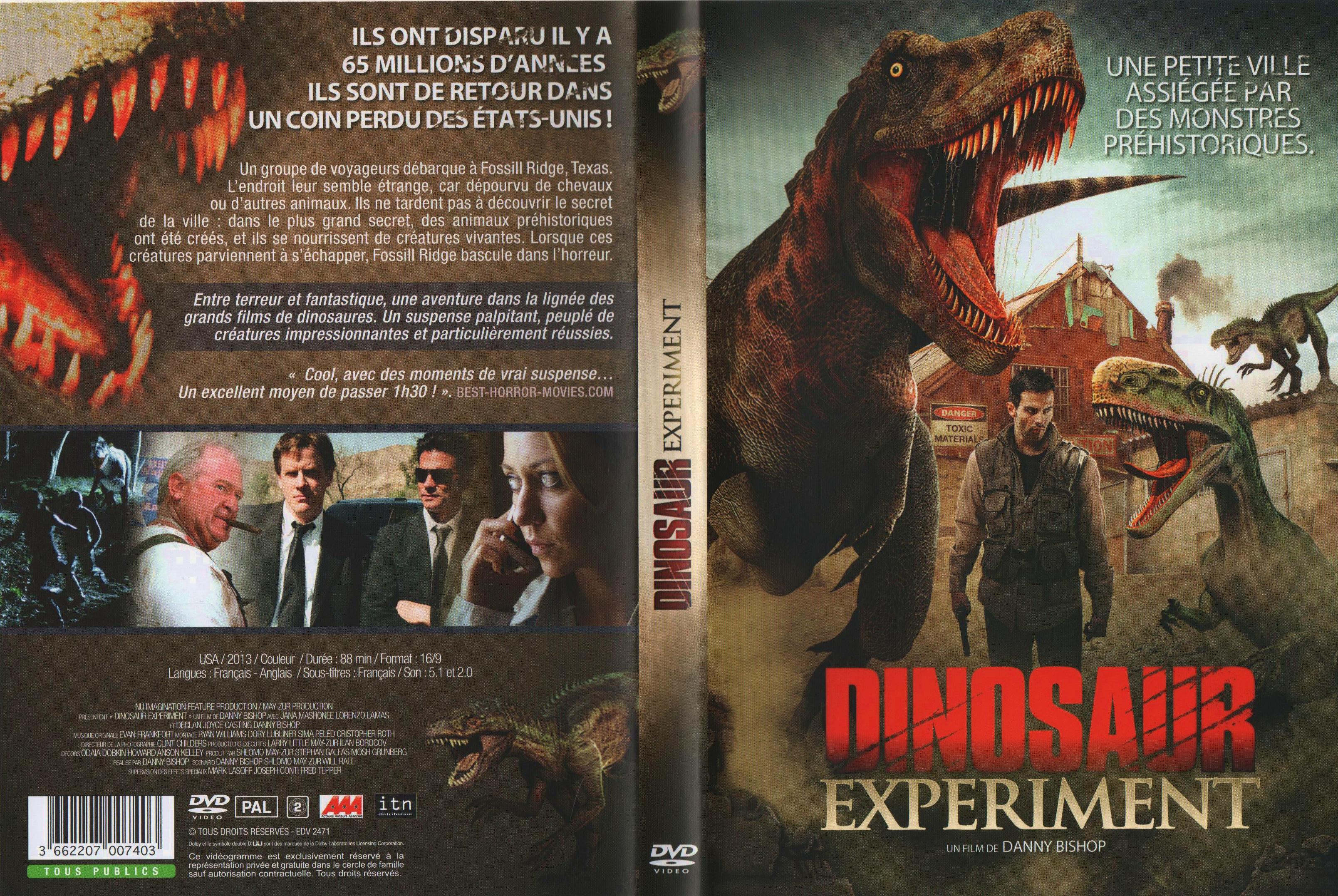 Jaquette DVD Dinosaur experiment