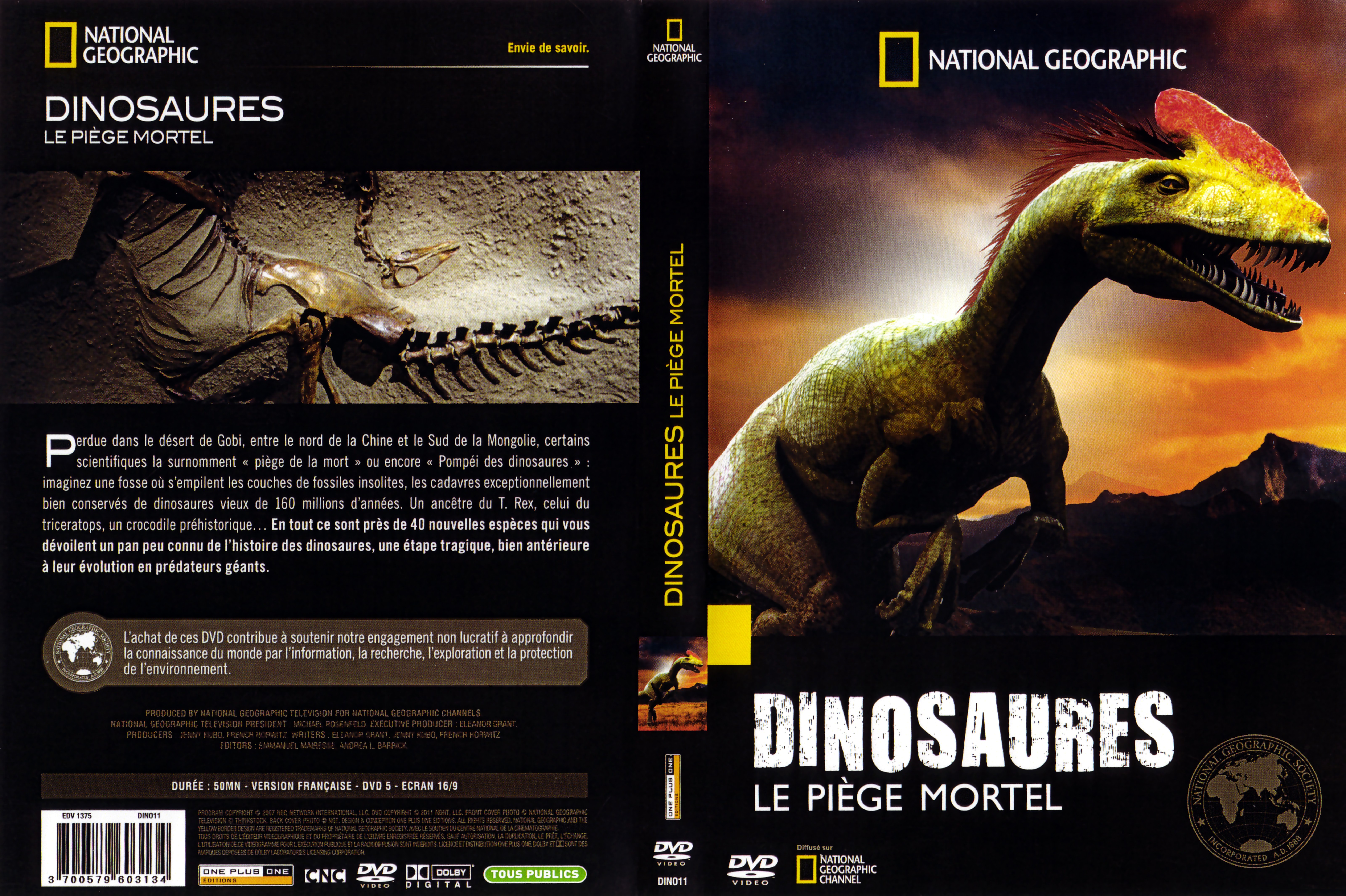 Jaquette DVD Dinosaures - Le pige mortel