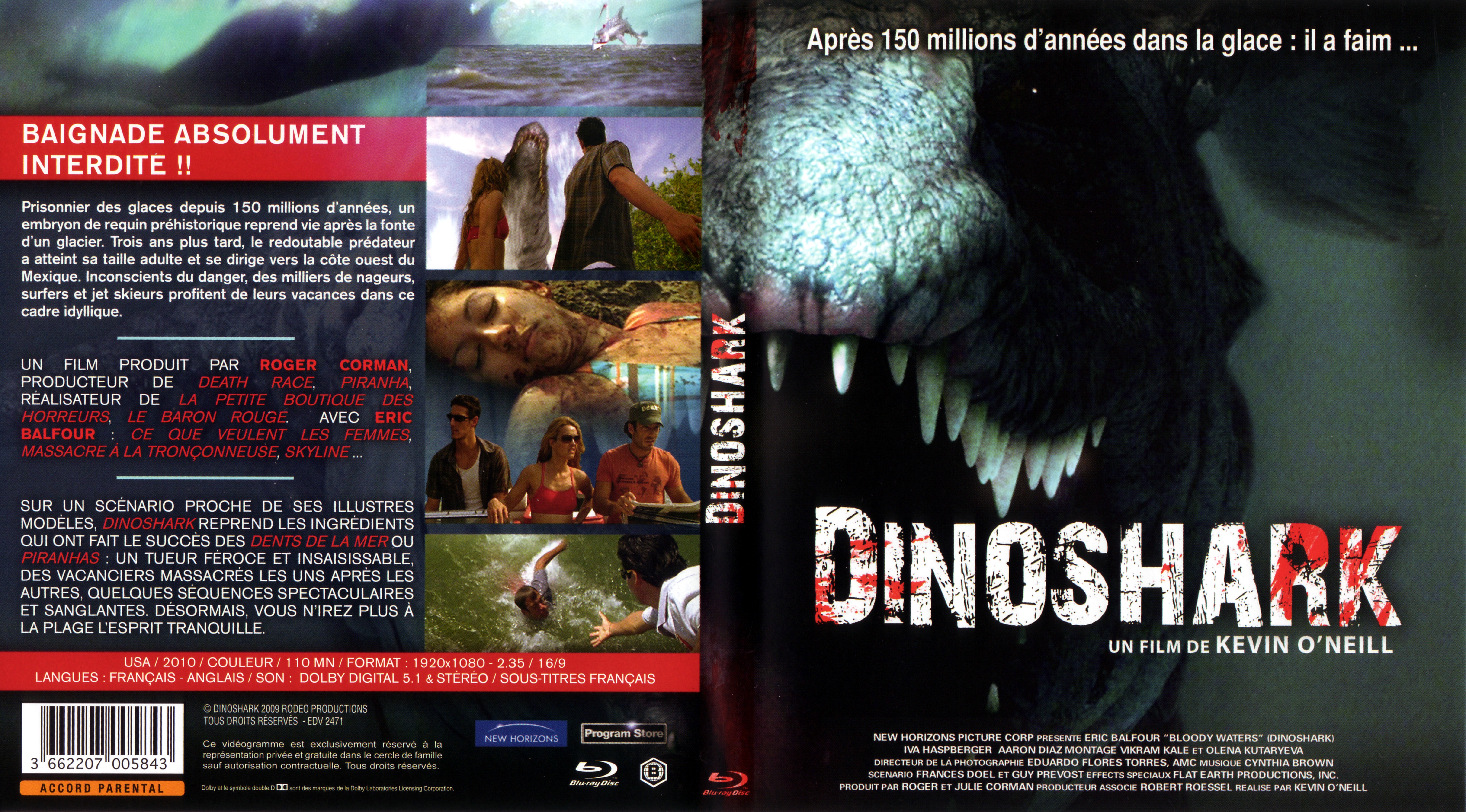 Jaquette DVD Dinoshark (BLU-RAY)