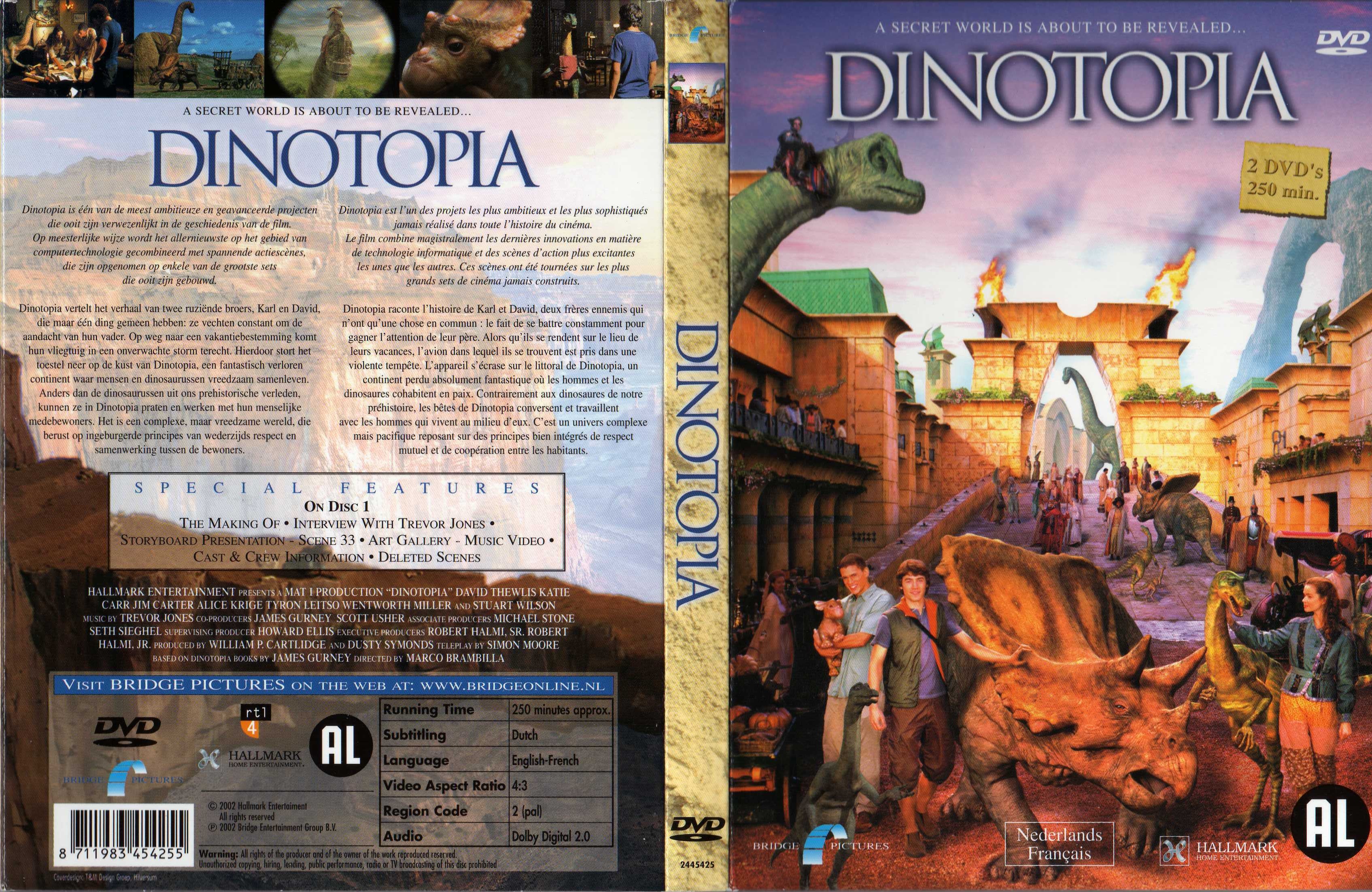 Jaquette DVD Dinotopia 1 v2