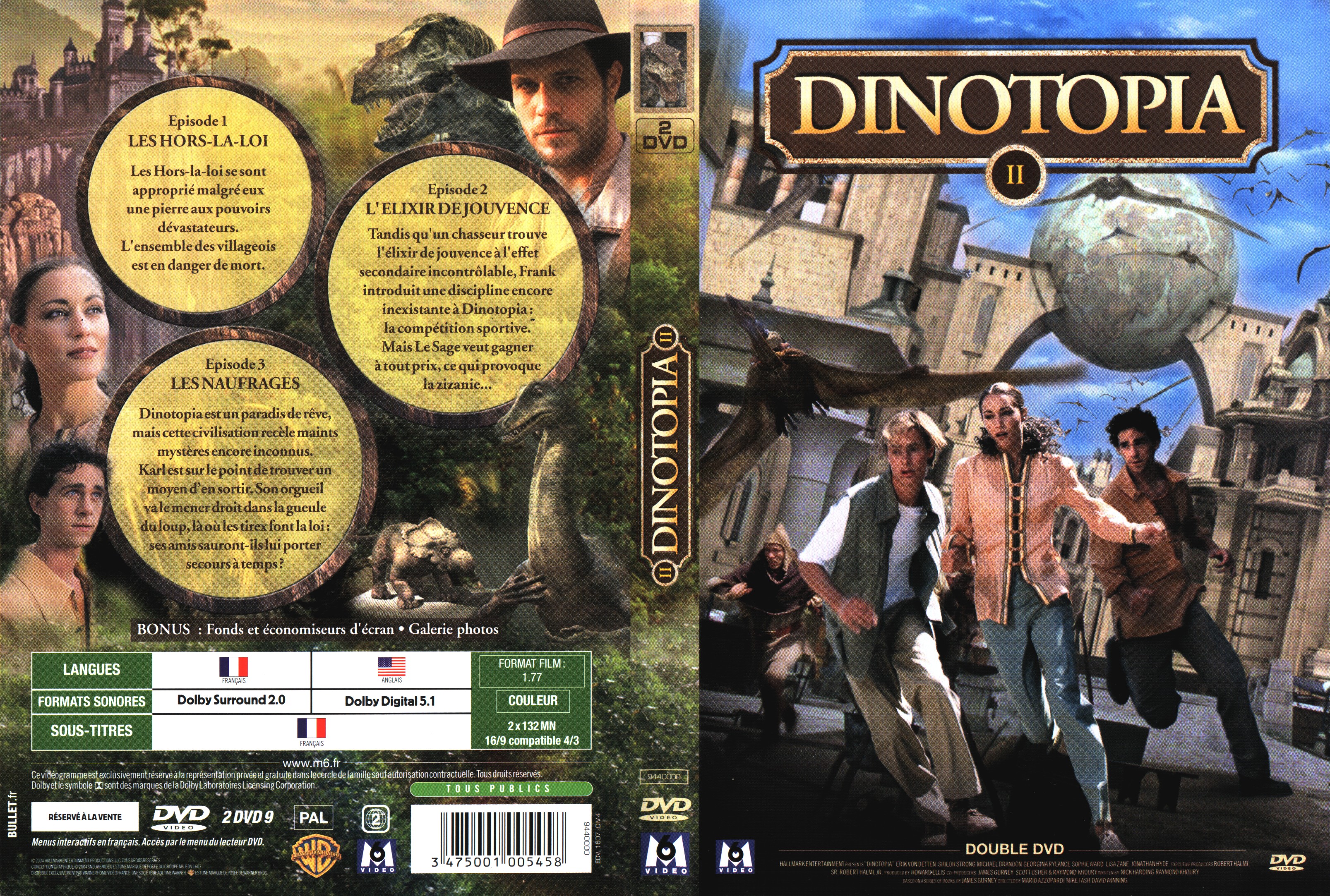 Jaquette DVD Dinotopia 2