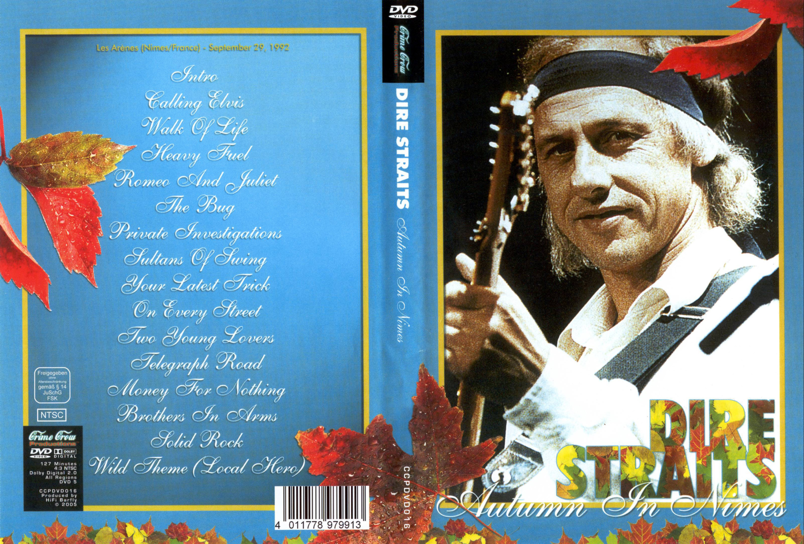 Jaquette DVD Dire straits - Autumn in Nimes