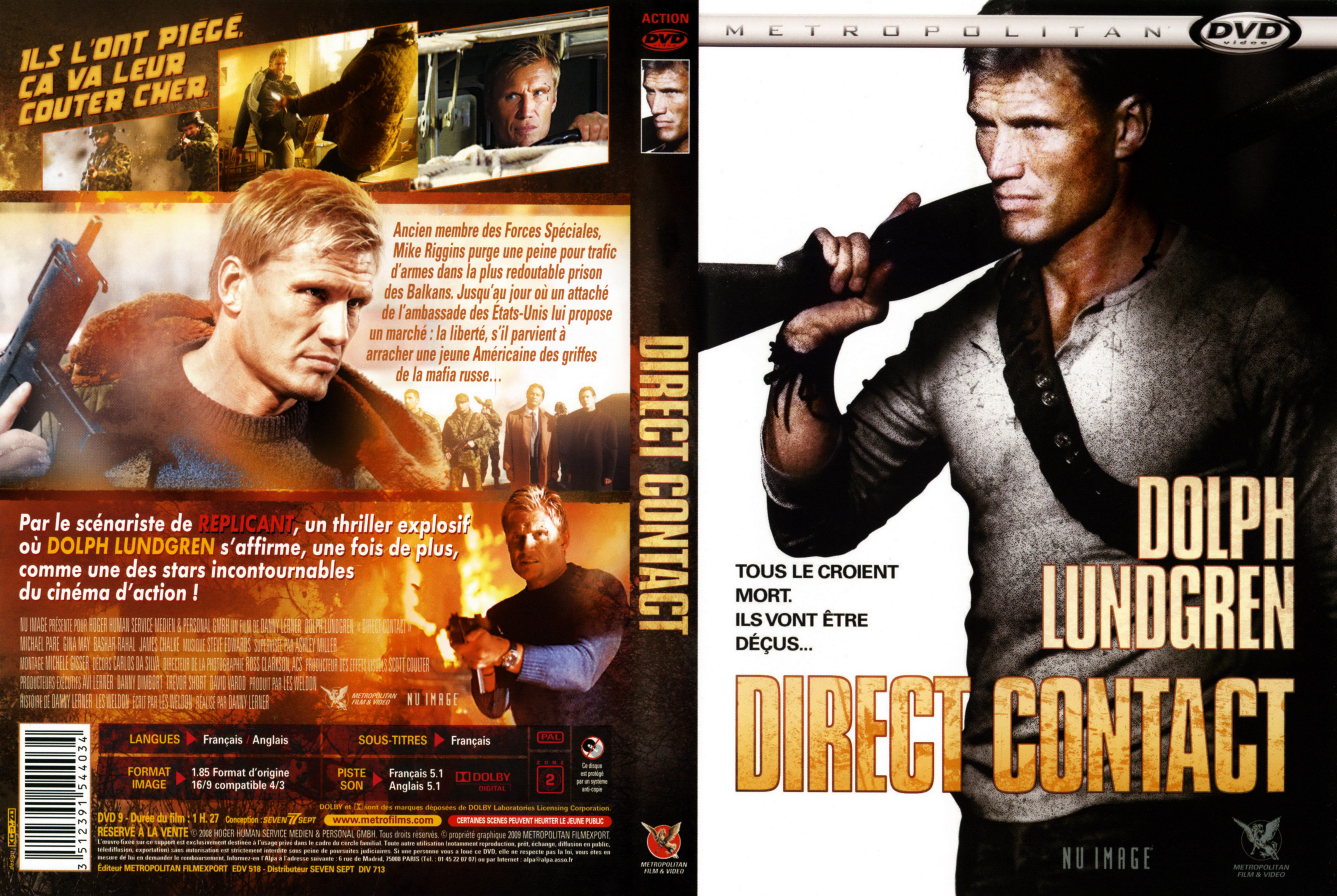 Jaquette DVD Direct contact
