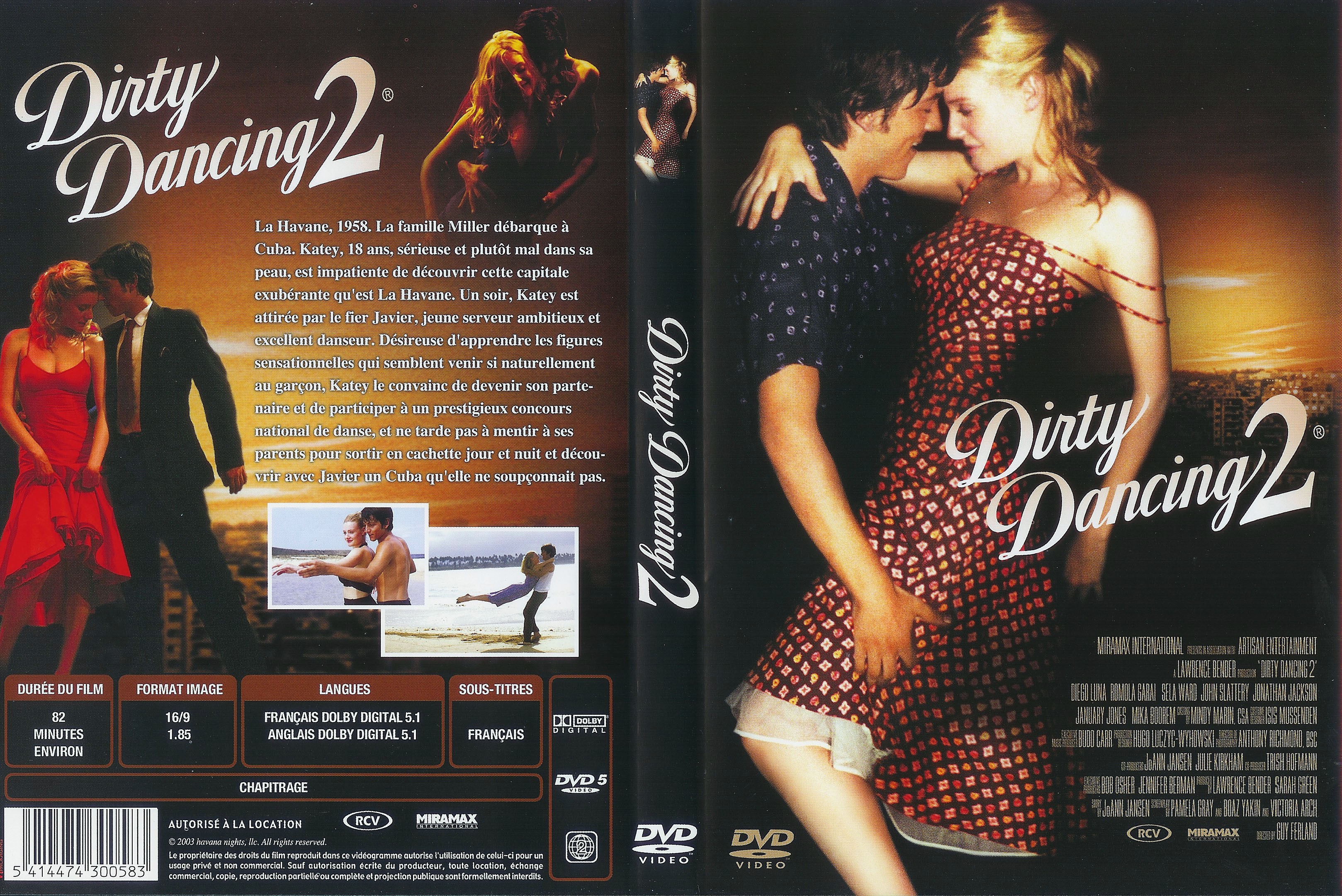 Jaquette DVD Dirty Dancing 2 v2