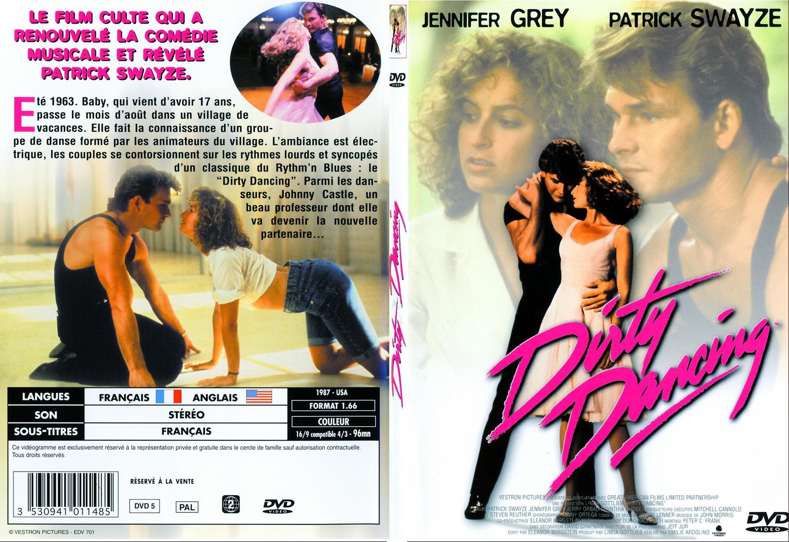 Jaquette DVD Dirty dancing - SLIM