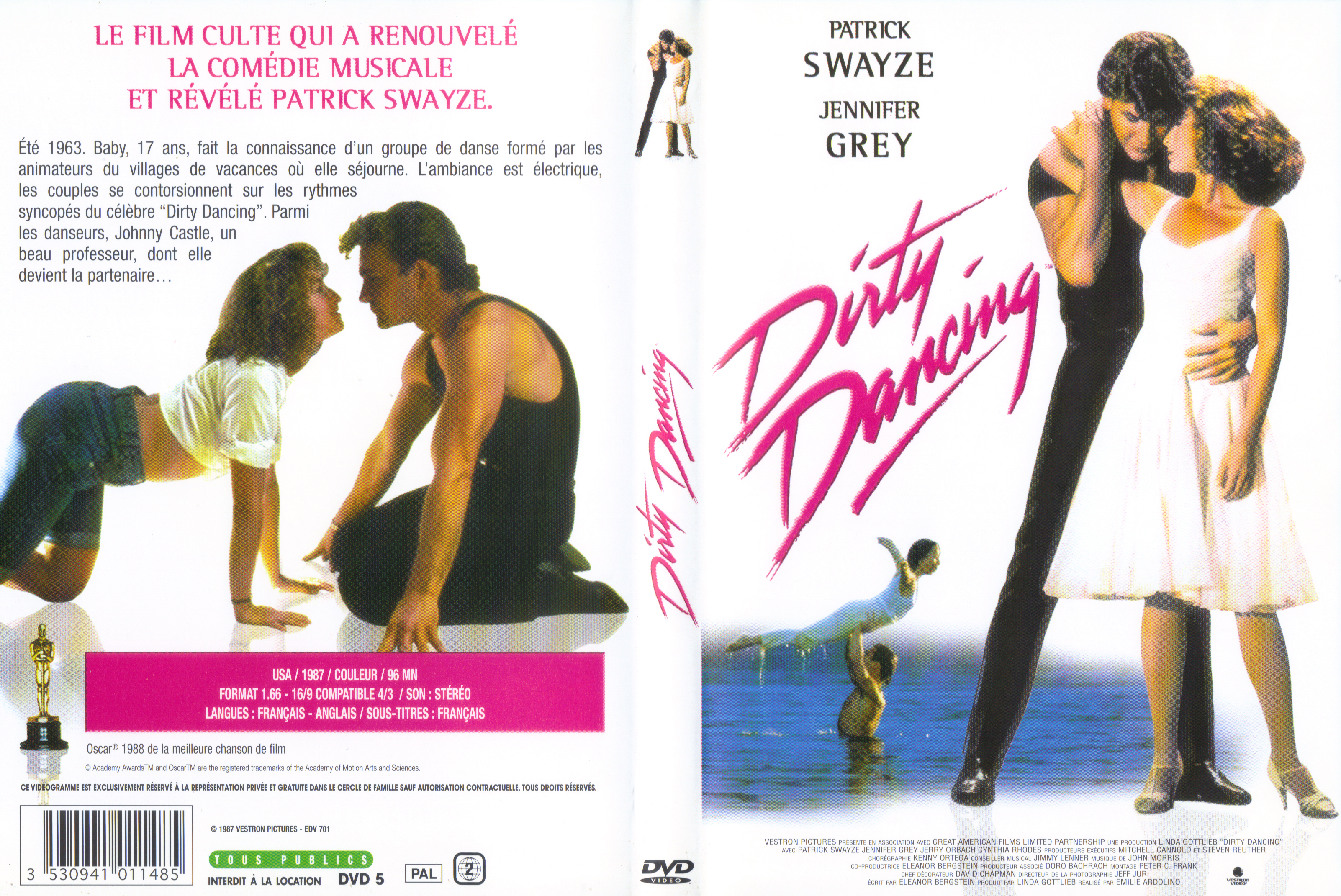 Jaquette DVD Dirty dancing v4
