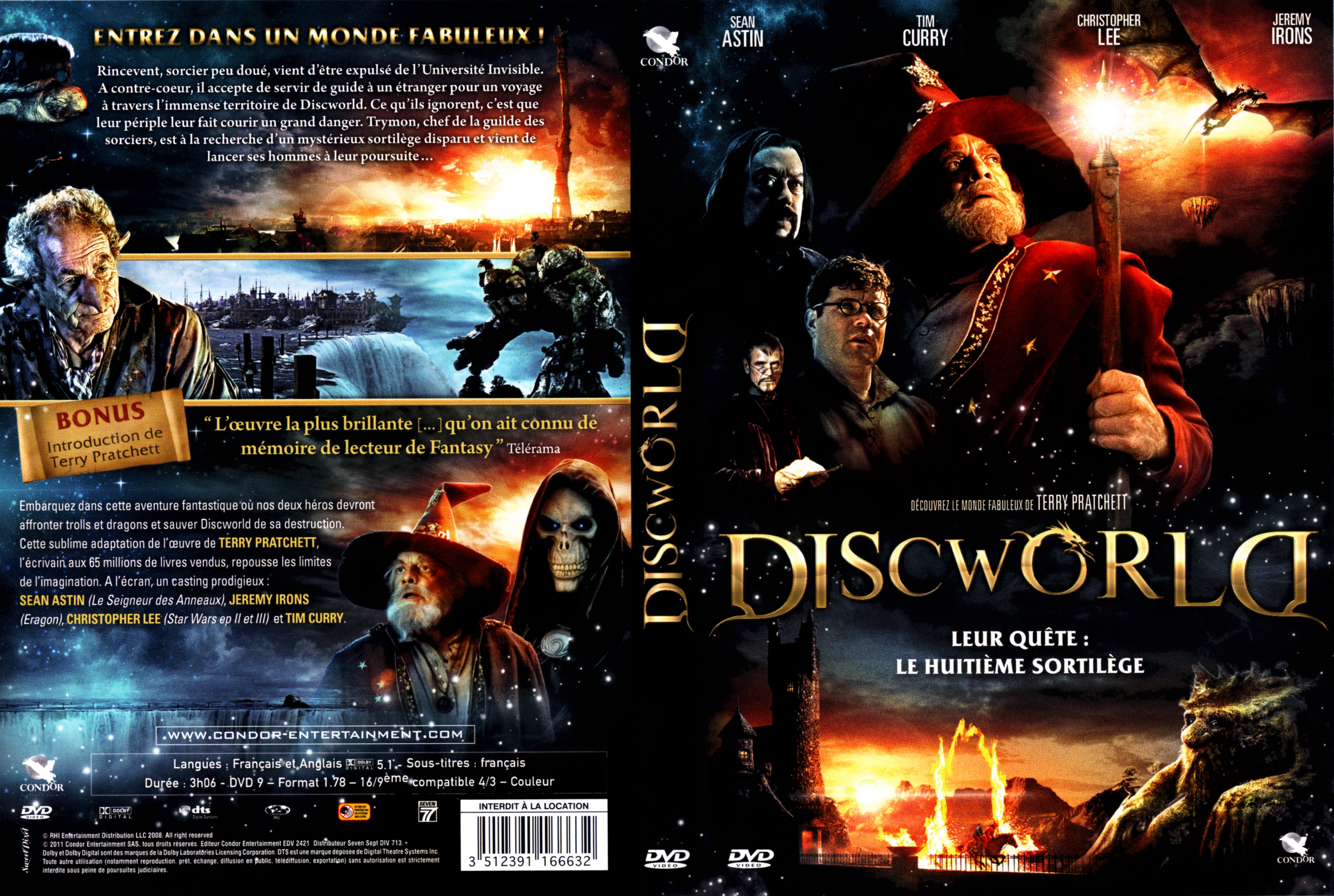 Jaquette DVD Discworld