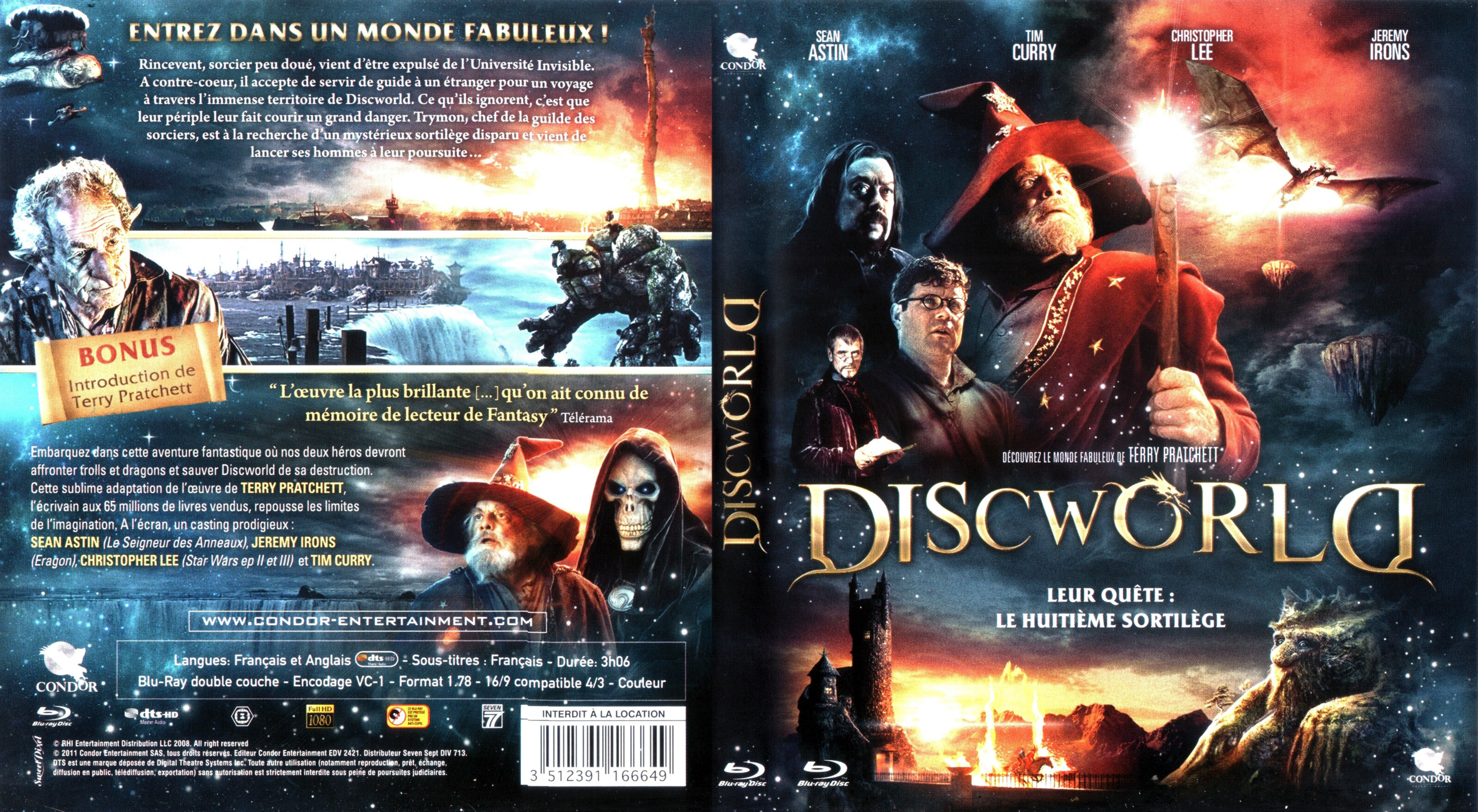 Jaquette DVD Discworld (BLU-RAY)