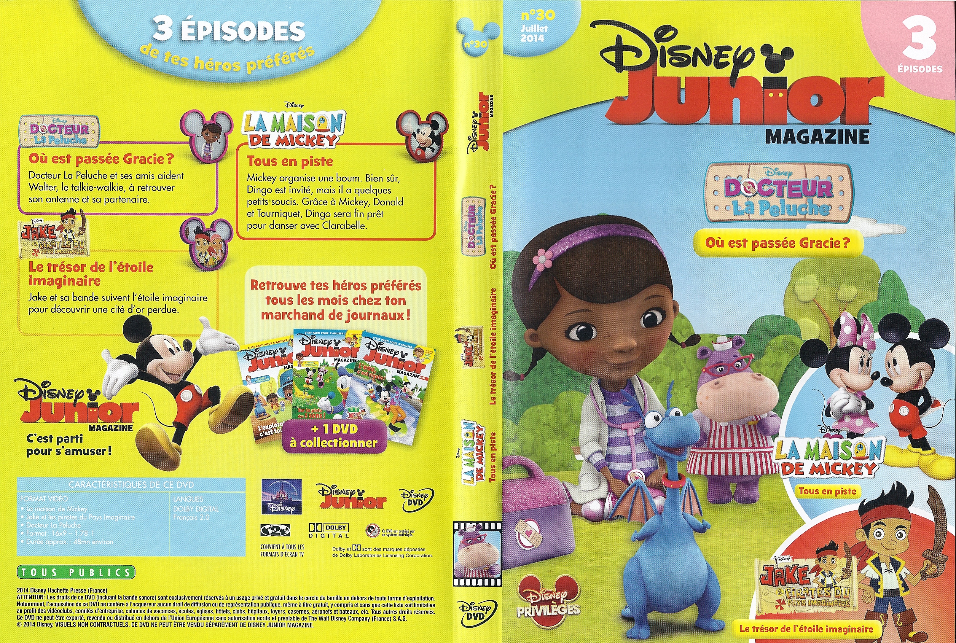 Jaquette DVD Disney Junior Magazine N30