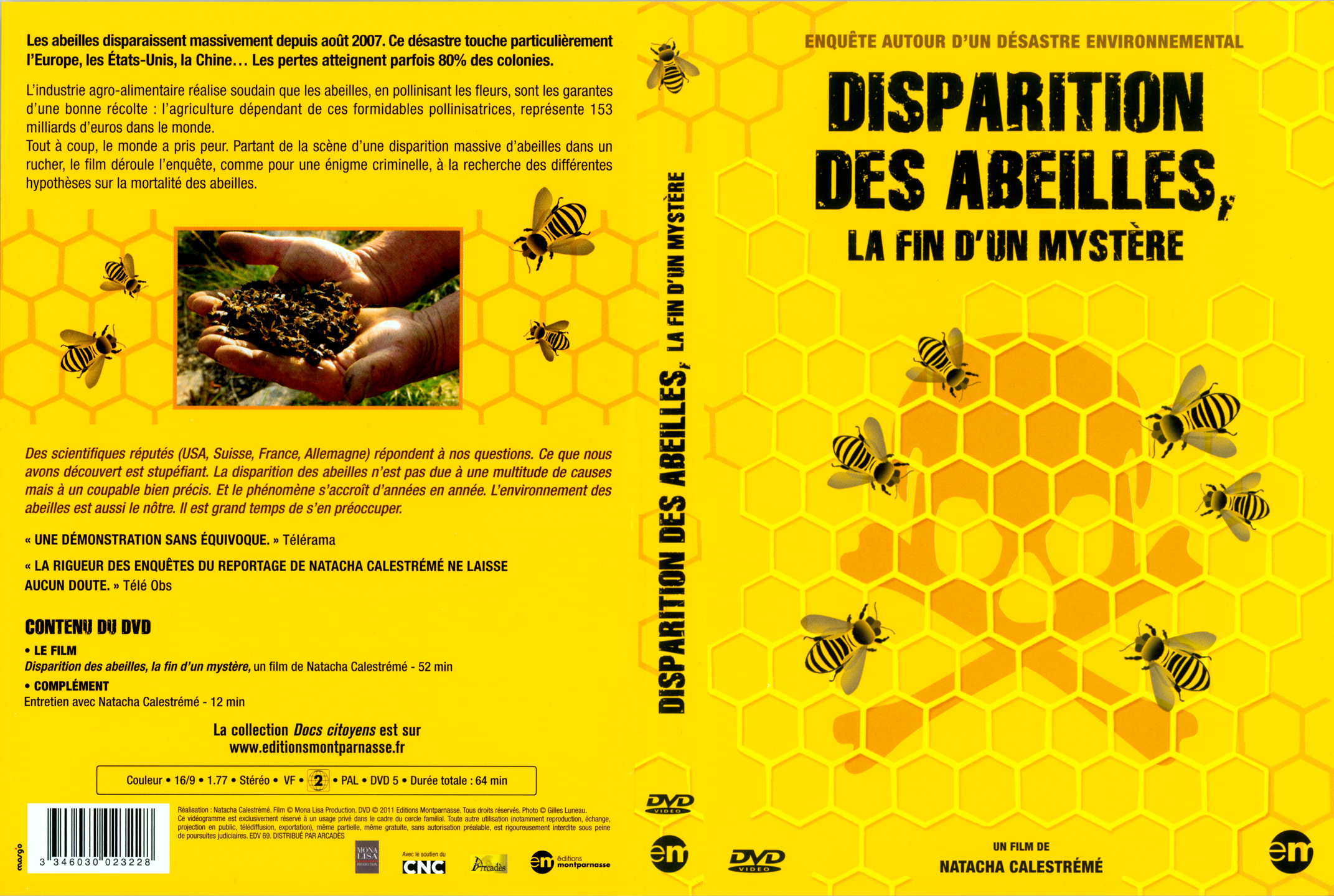 Jaquette DVD Disparition des Abeilles La fin d