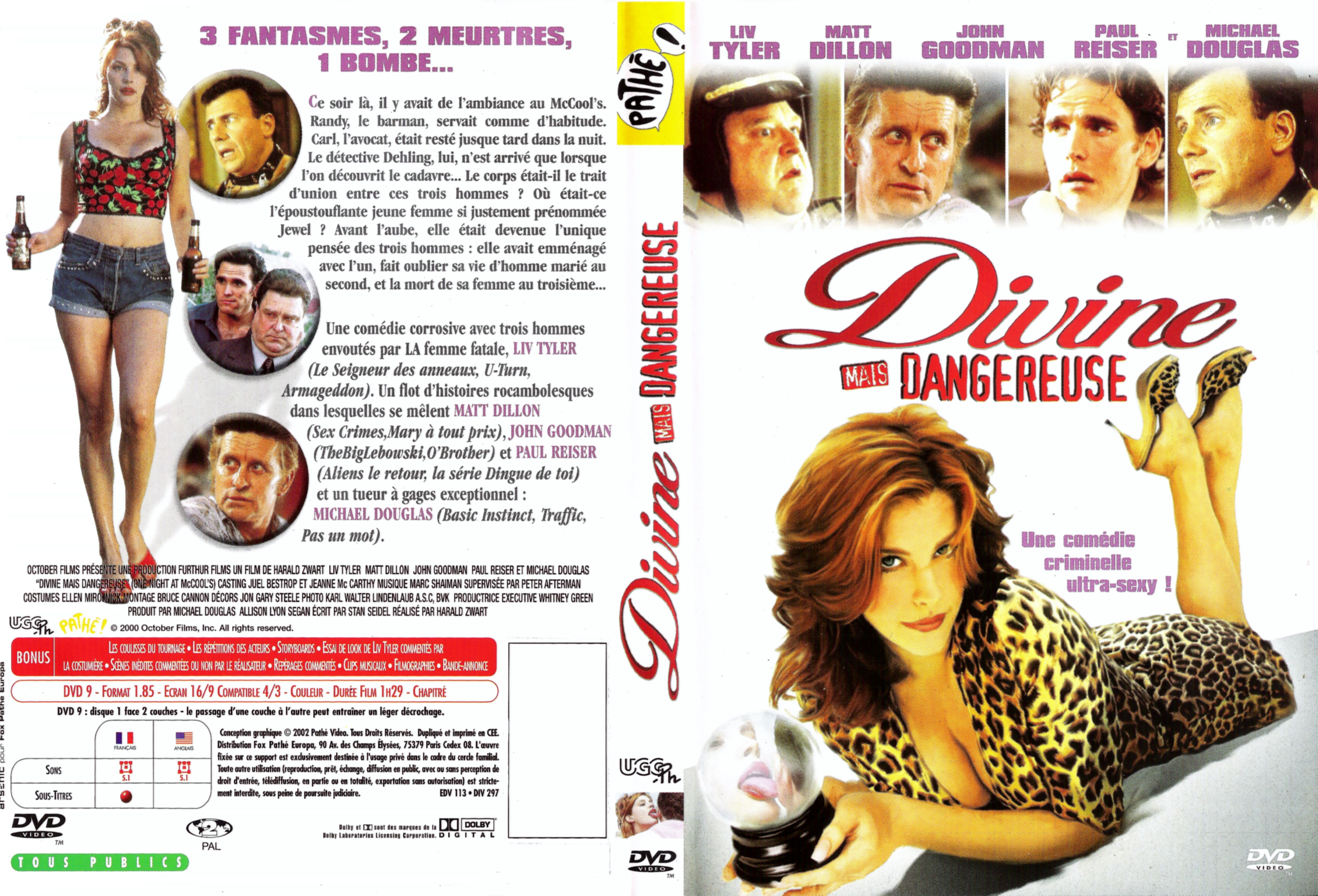 Jaquette DVD Divine mais dangereuse v2