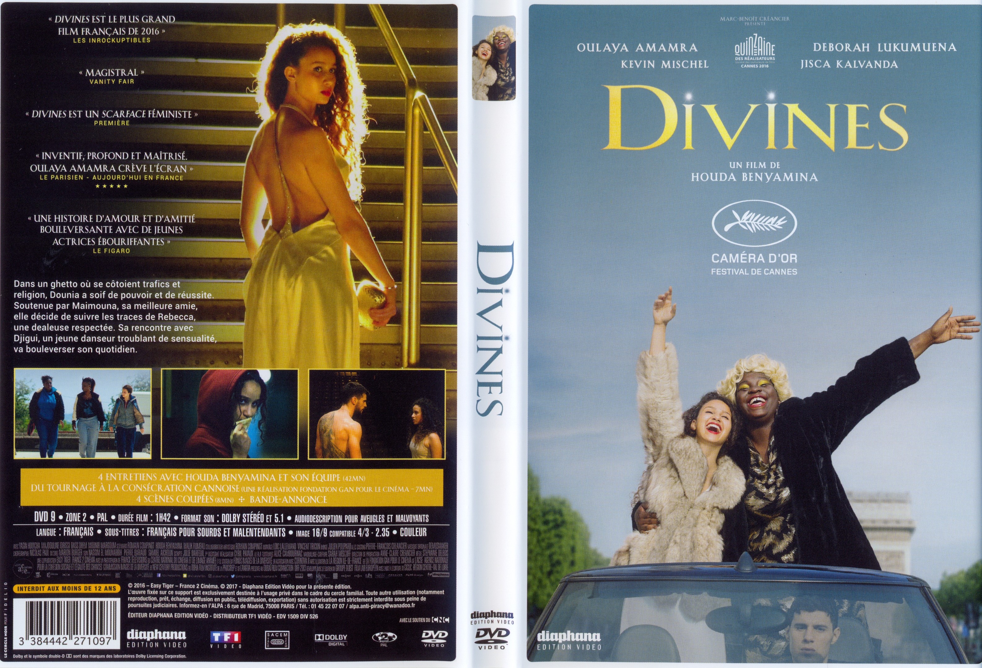 Jaquette DVD Divines
