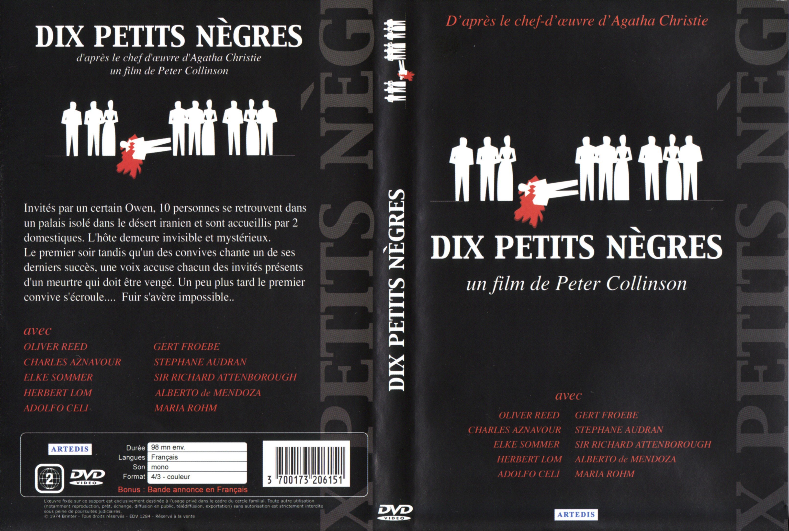 Jaquette DVD Dix petits ngres