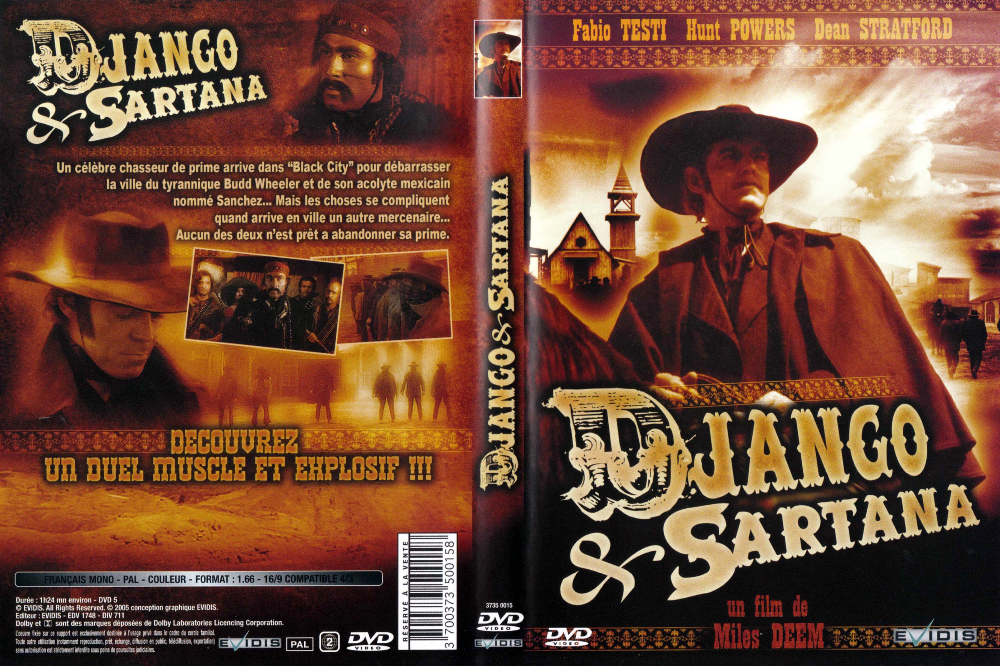 Jaquette DVD Django et Sartana