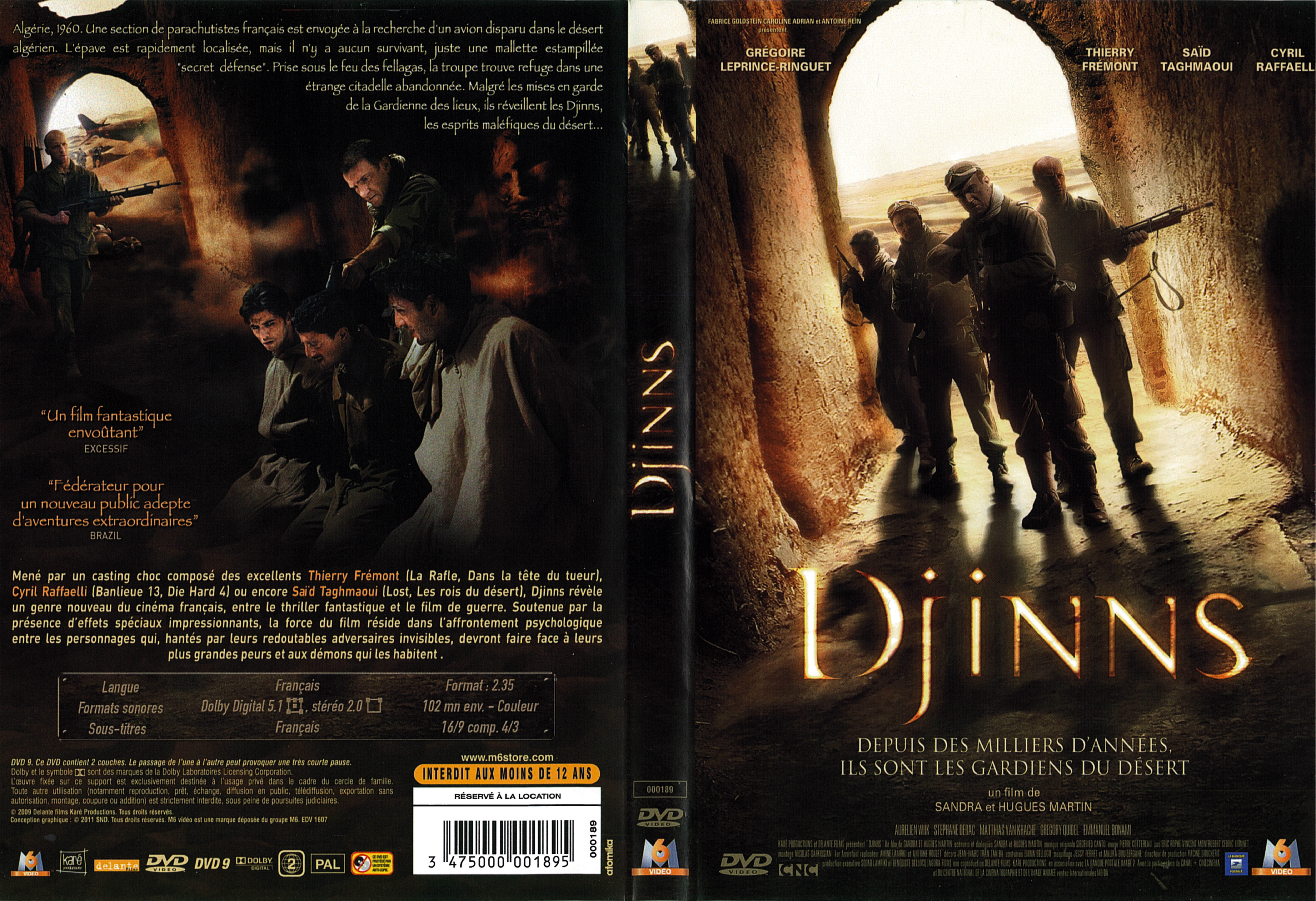 Jaquette DVD Djinns