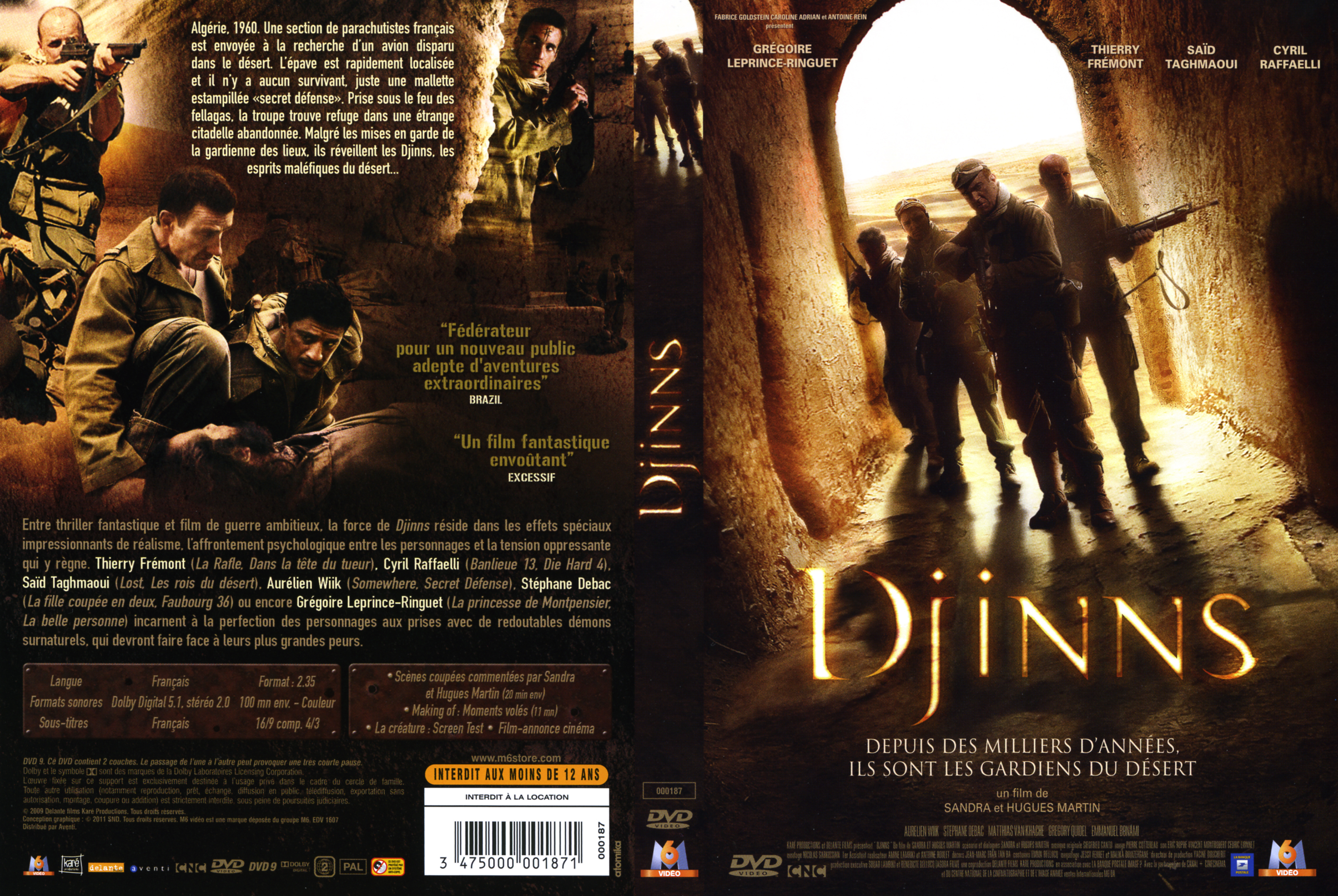 Jaquette DVD Djinns v2