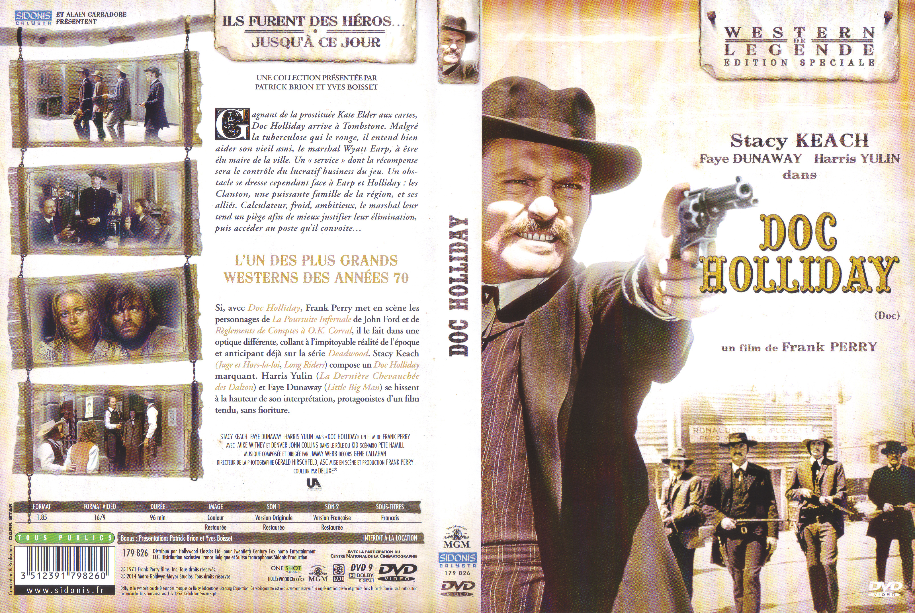 Jaquette DVD Doc Holliday