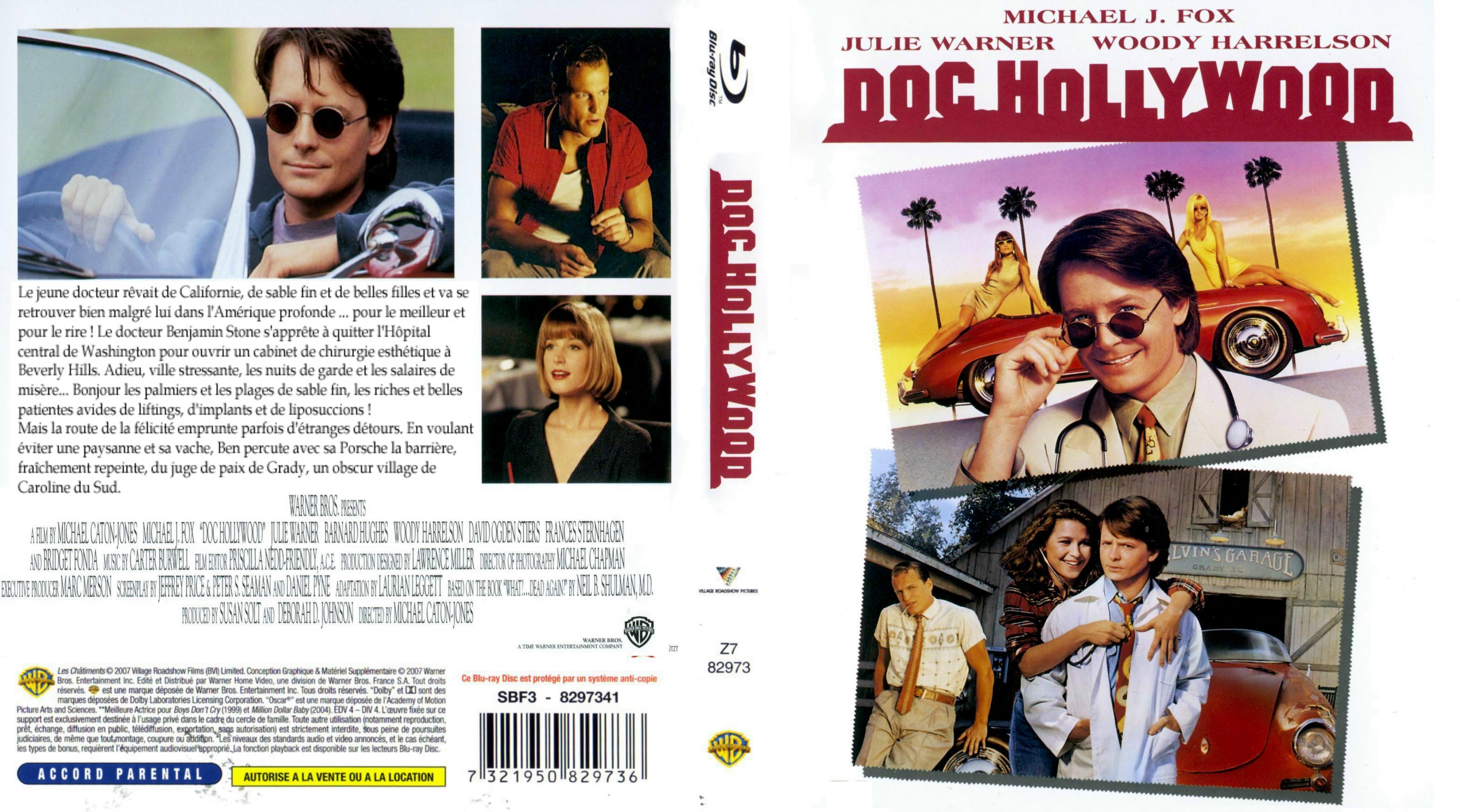 Jaquette DVD Doc Hollywood custom (BLU-RAY)