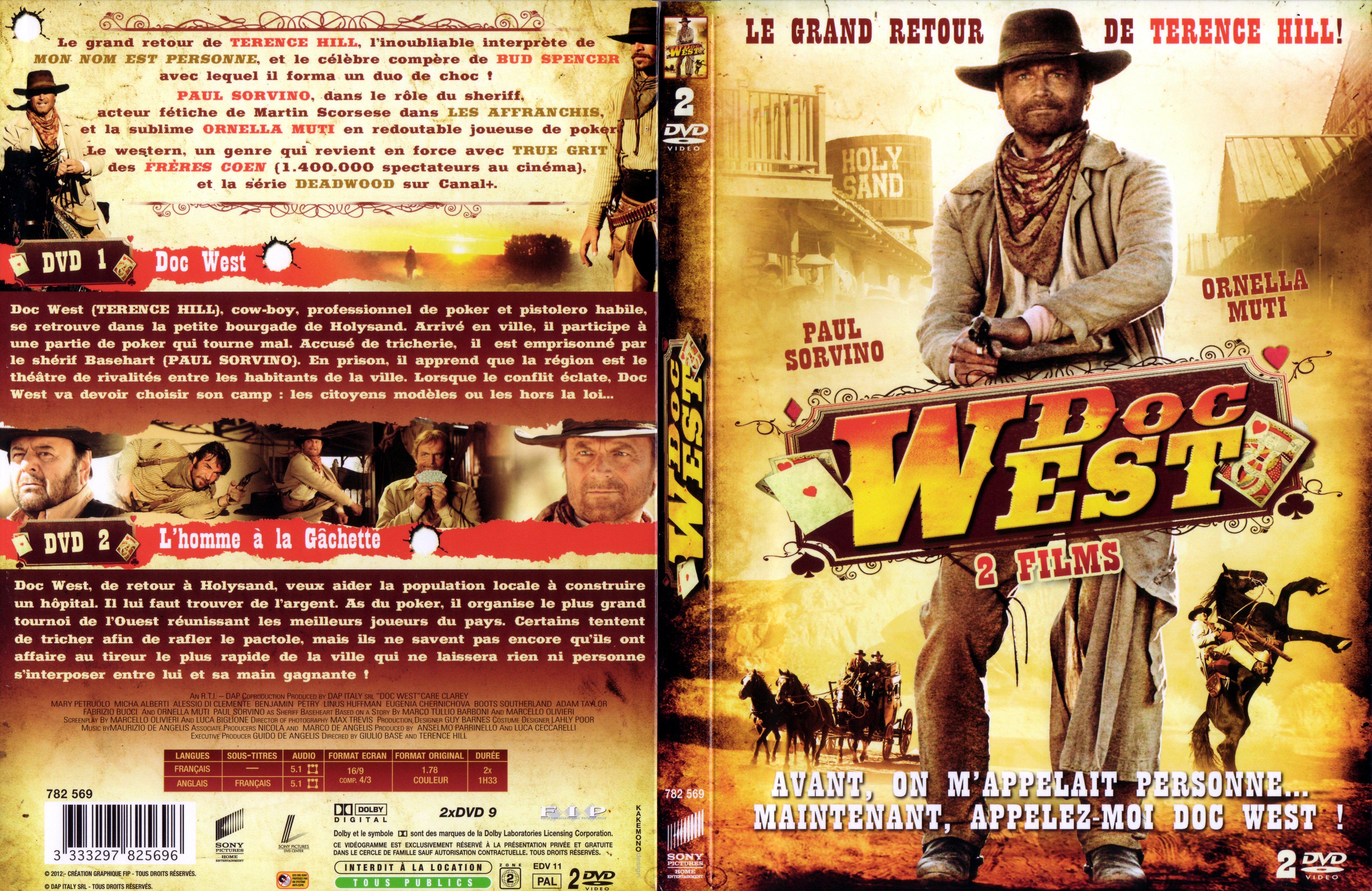 Jaquette DVD Doc West + L