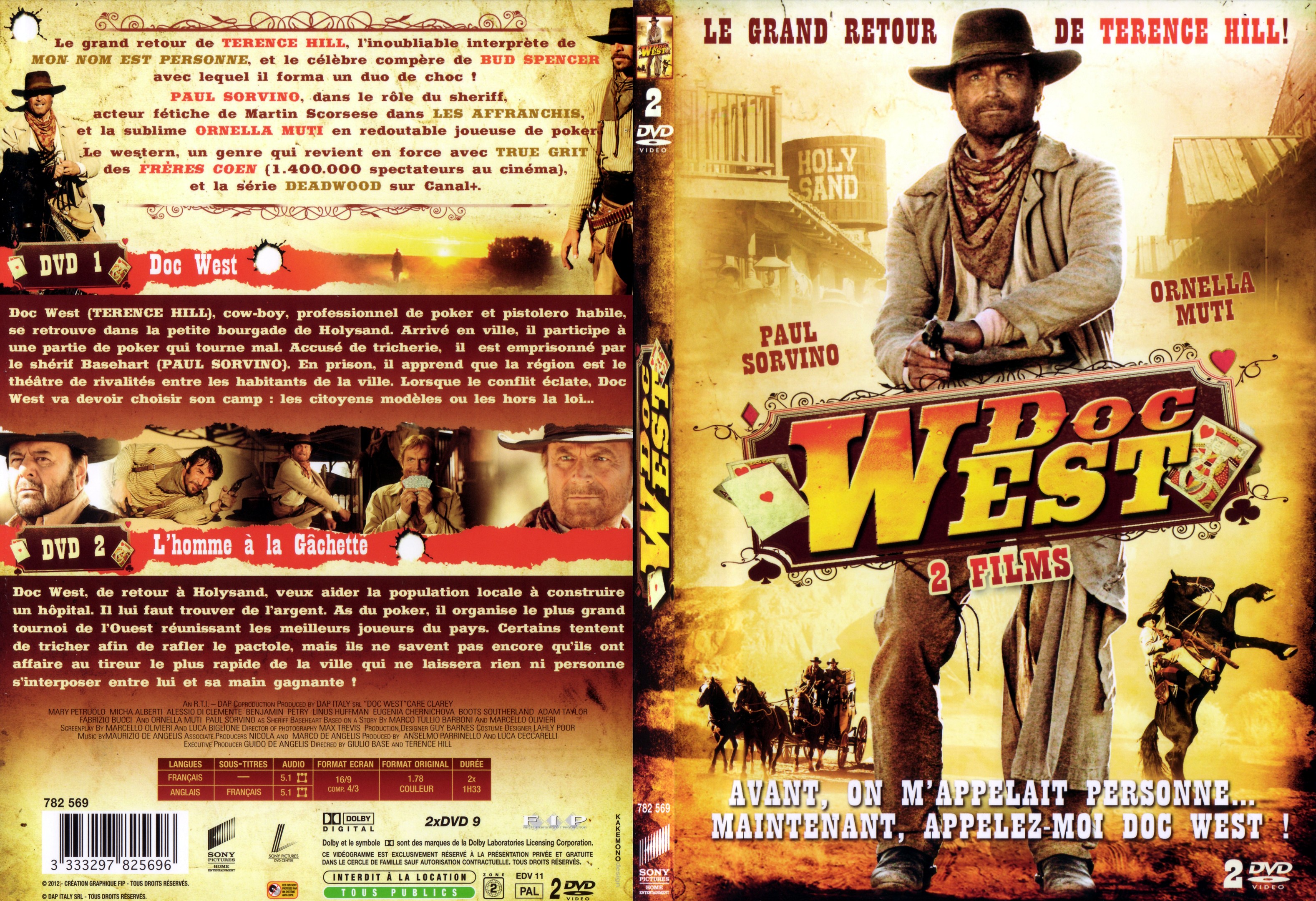 Jaquette DVD Doc West + L
