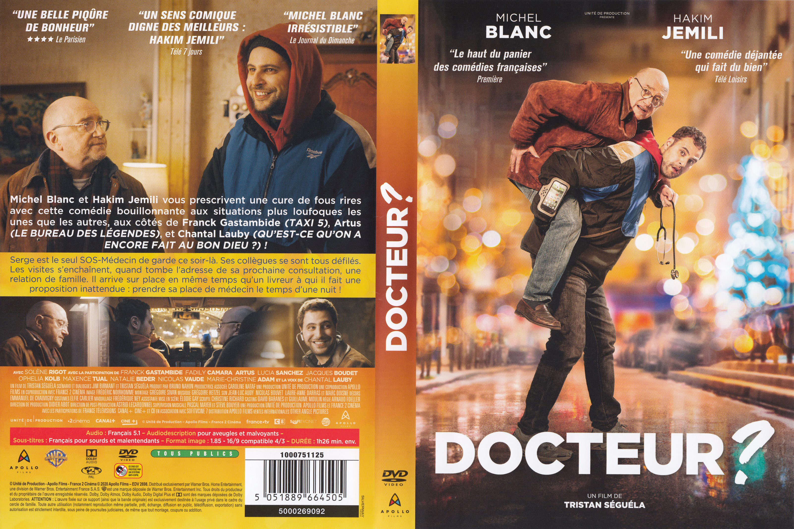 Jaquette DVD Docteur