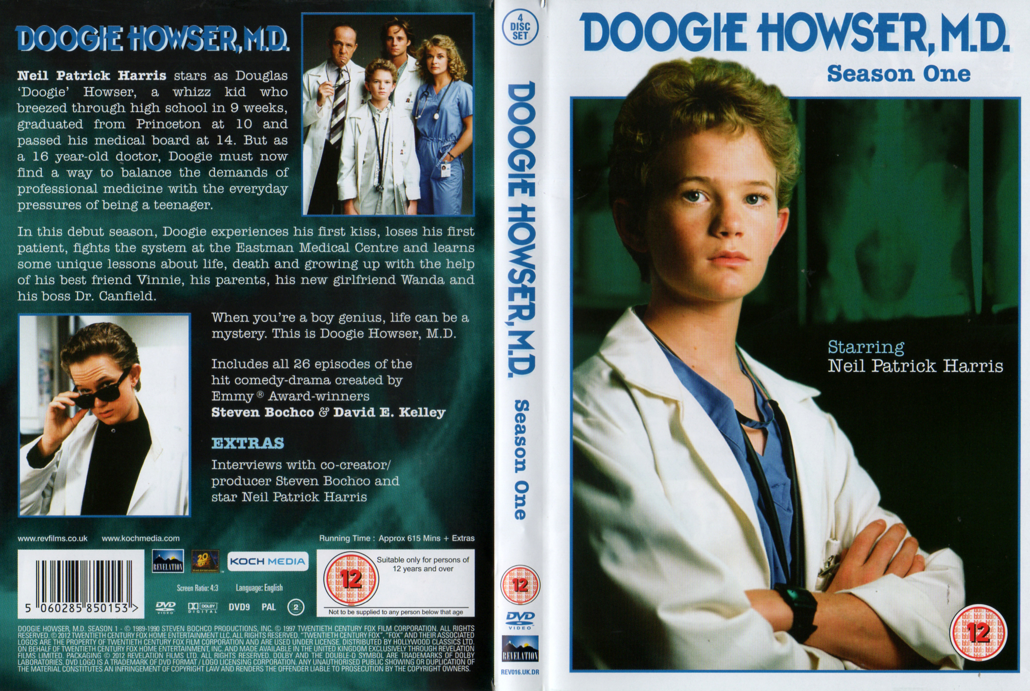Jaquette DVD Docteur Doogie Saison 1 Zone 1