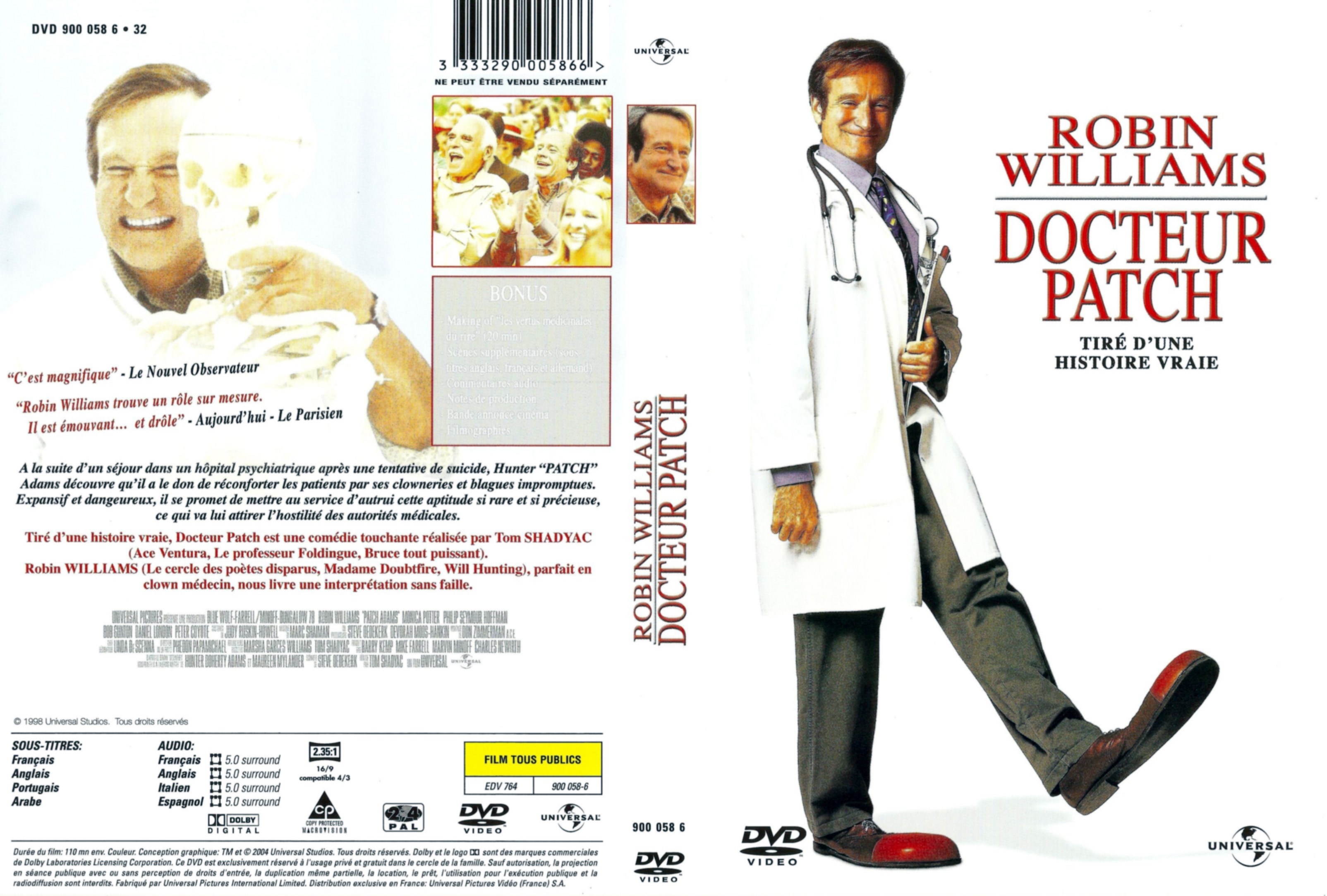 Jaquette DVD Docteur Patch v2