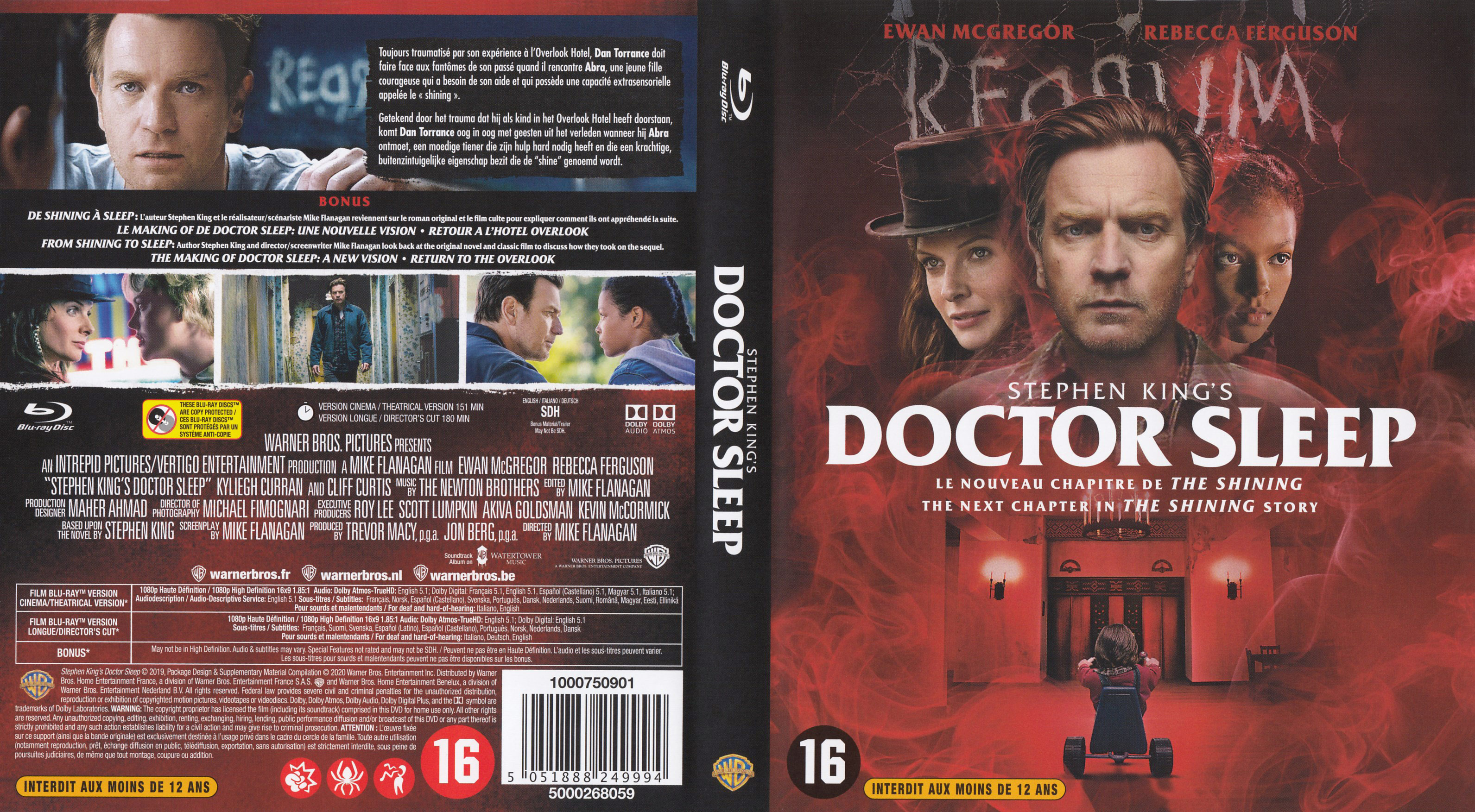 Jaquette DVD Doctor Sleep (BLU-RAY)