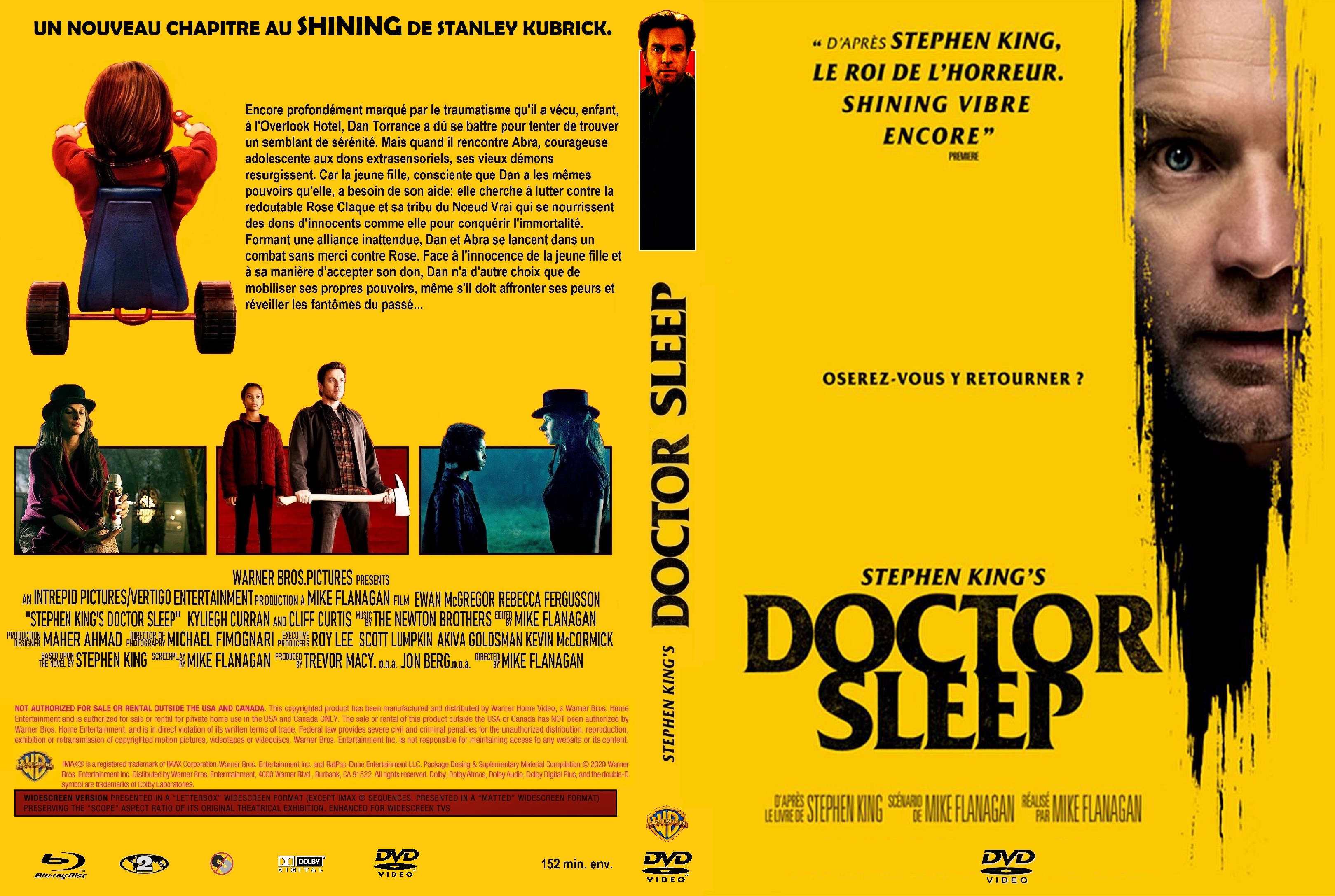 Jaquette DVD Doctor Sleep custom