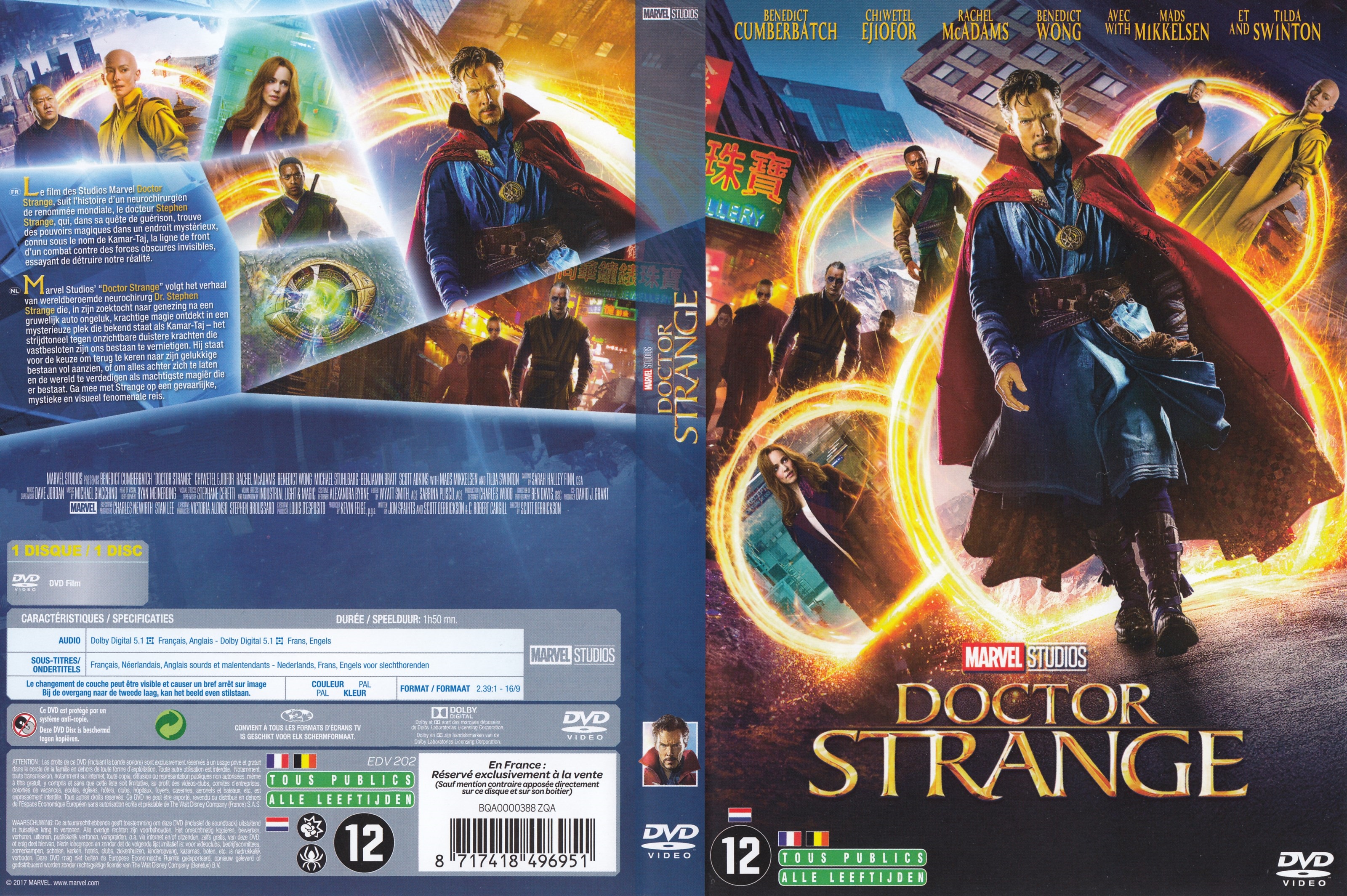 Jaquette DVD Doctor Strange