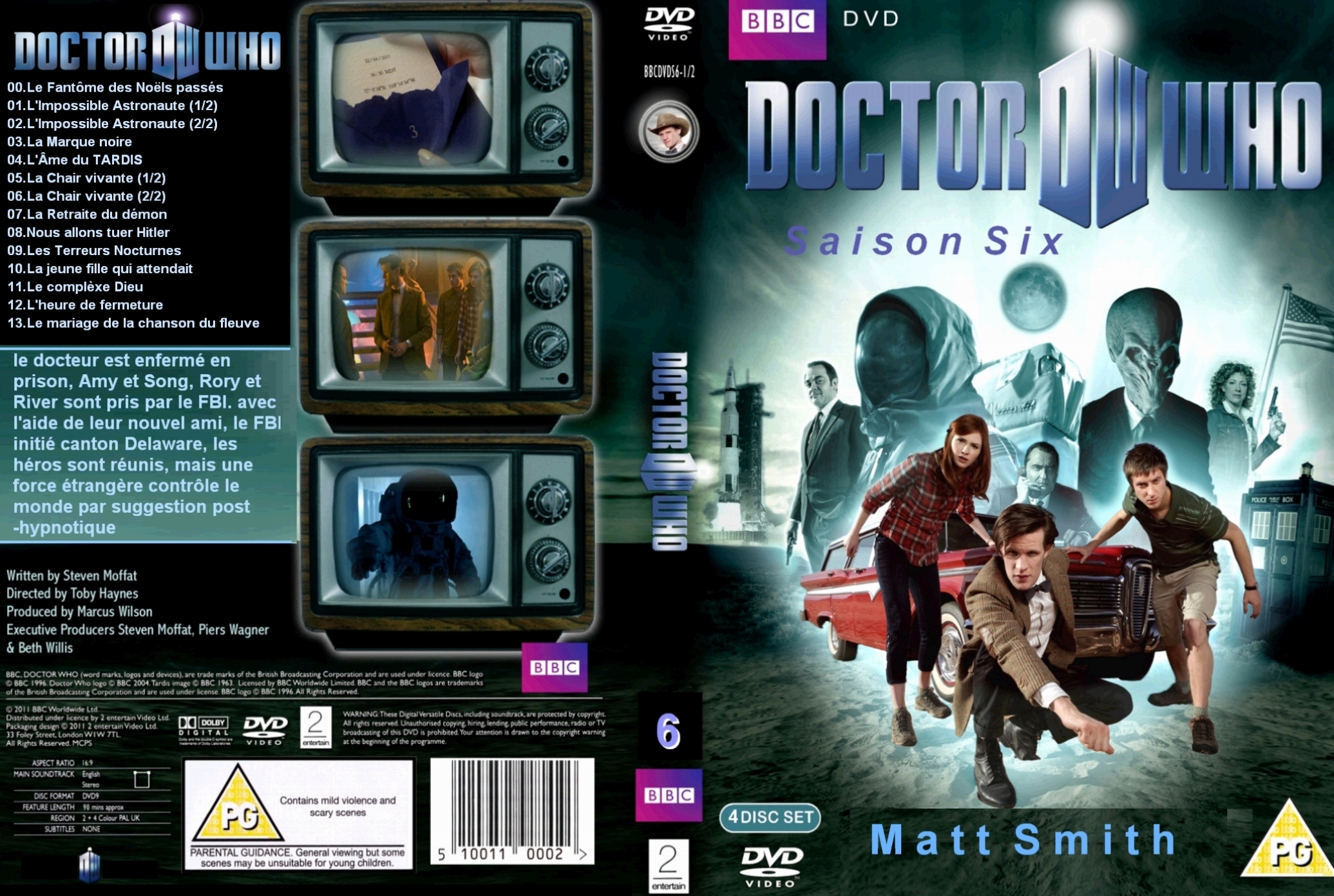 Jaquette DVD Doctor Who Saison 6 custom