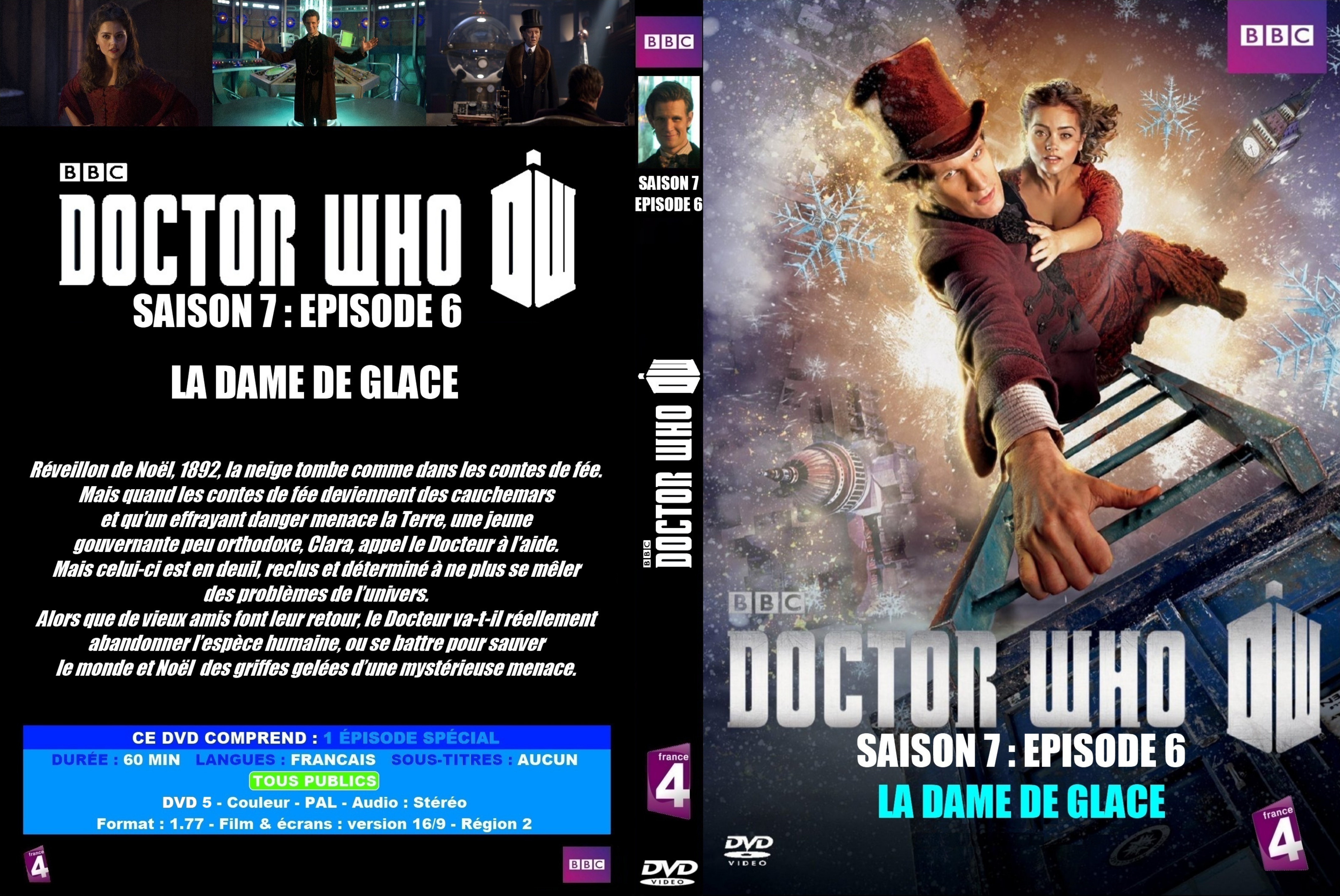Jaquette DVD Doctor Who Saison 7 Episode 6 custom