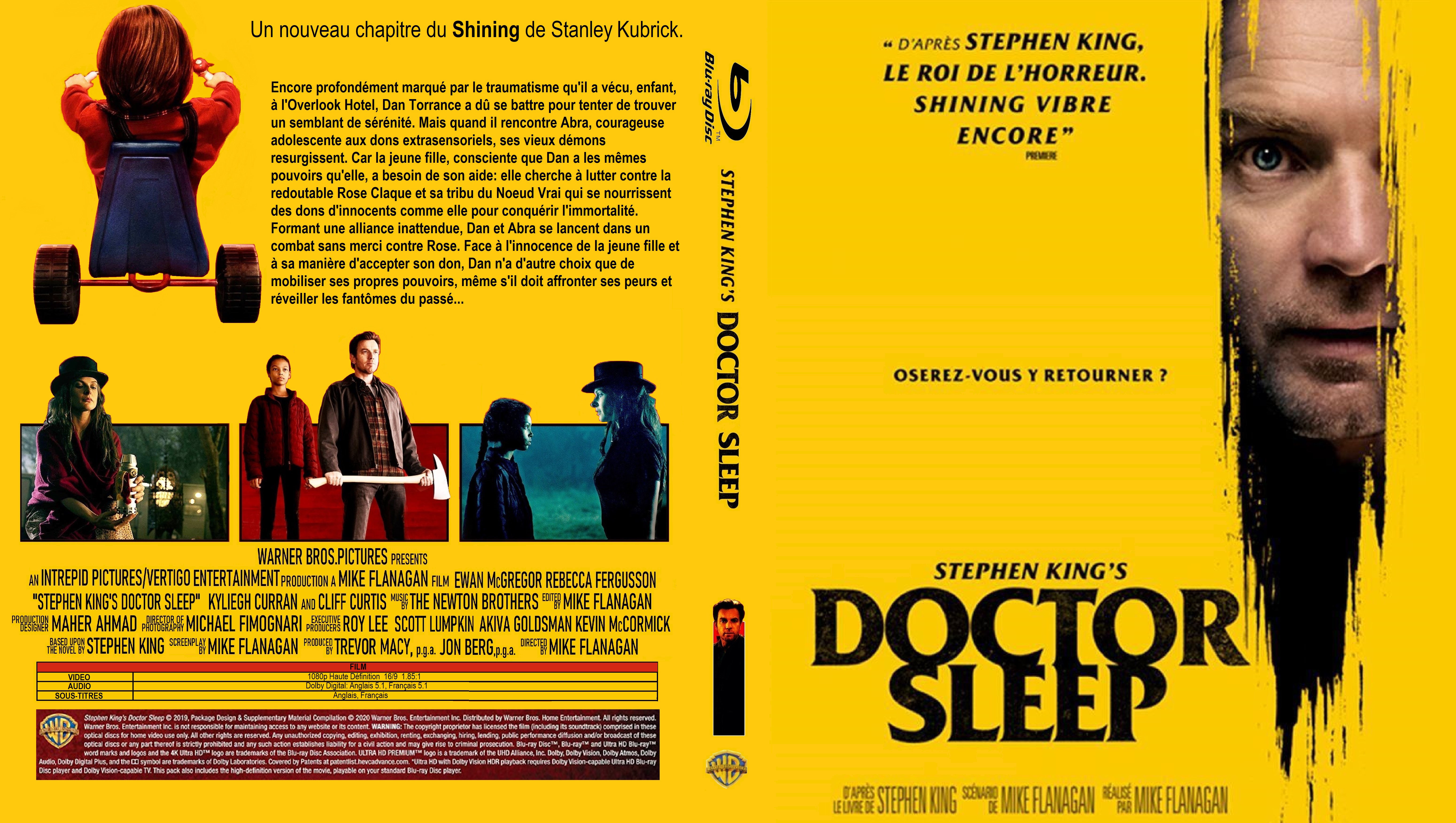 Jaquette DVD Doctor sleep custom (BLU-RAY) v2