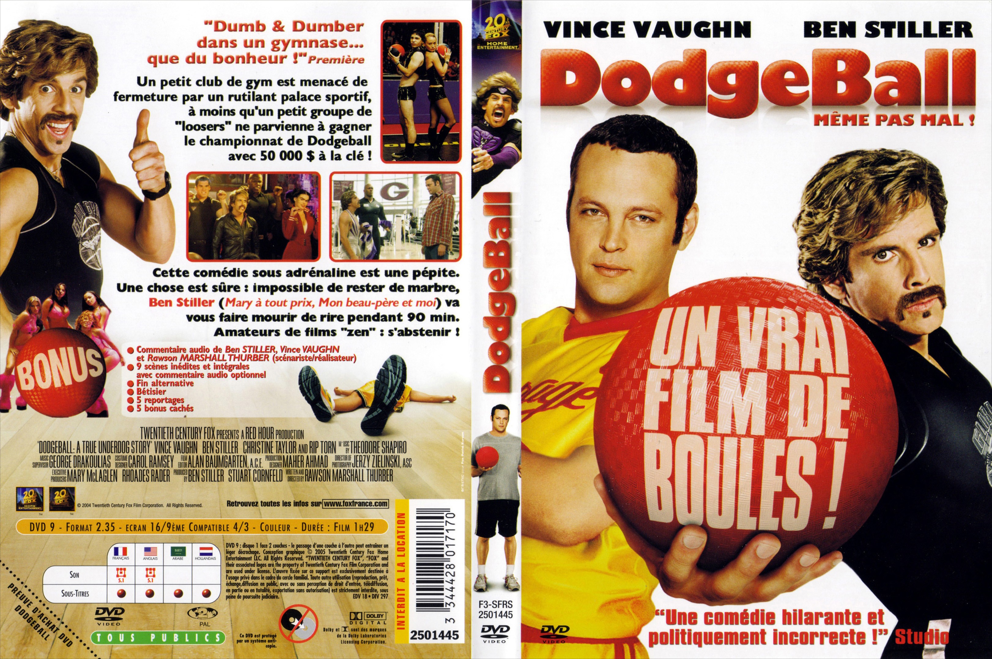 Jaquette DVD Dodgeball