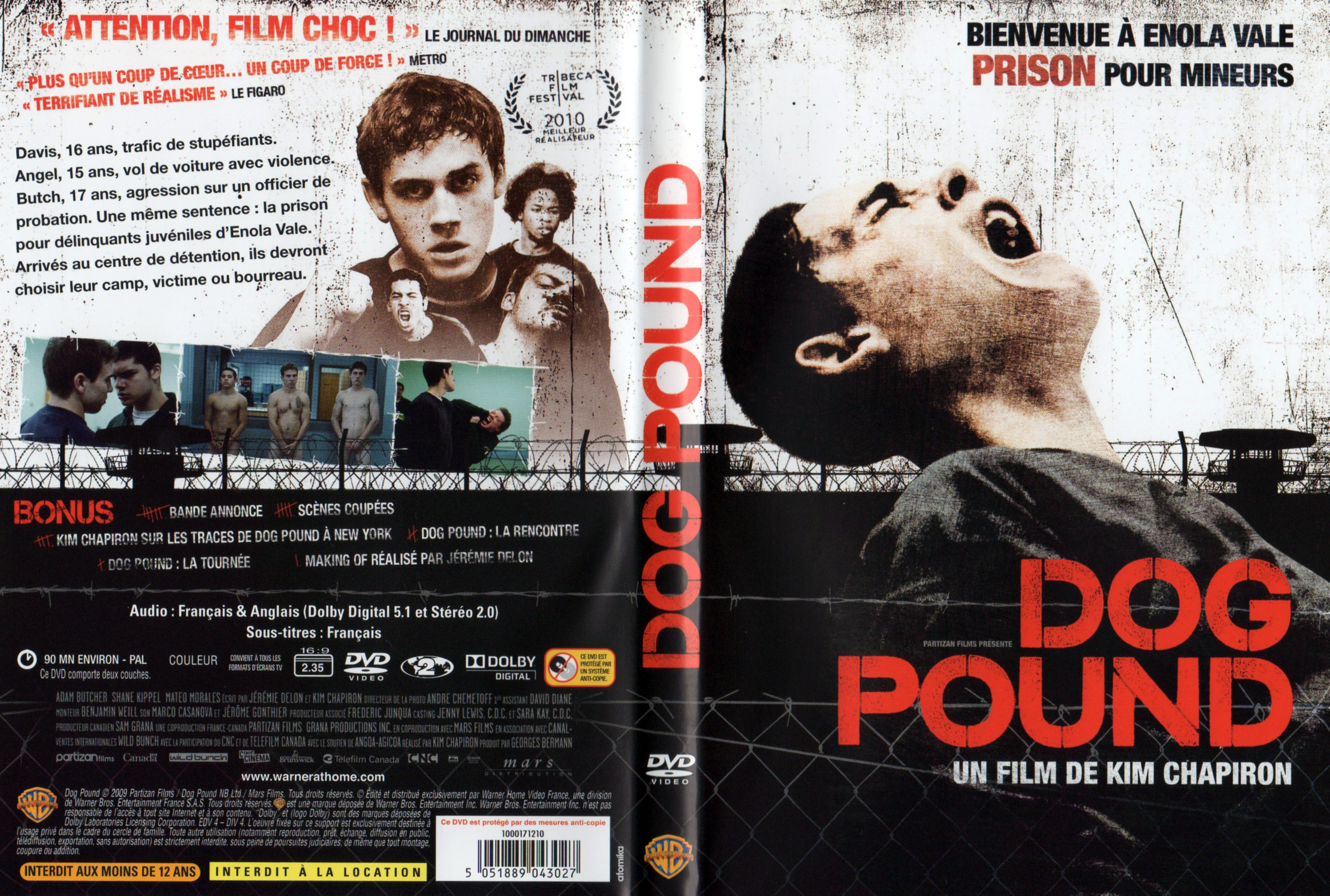 Jaquette DVD Dog pound