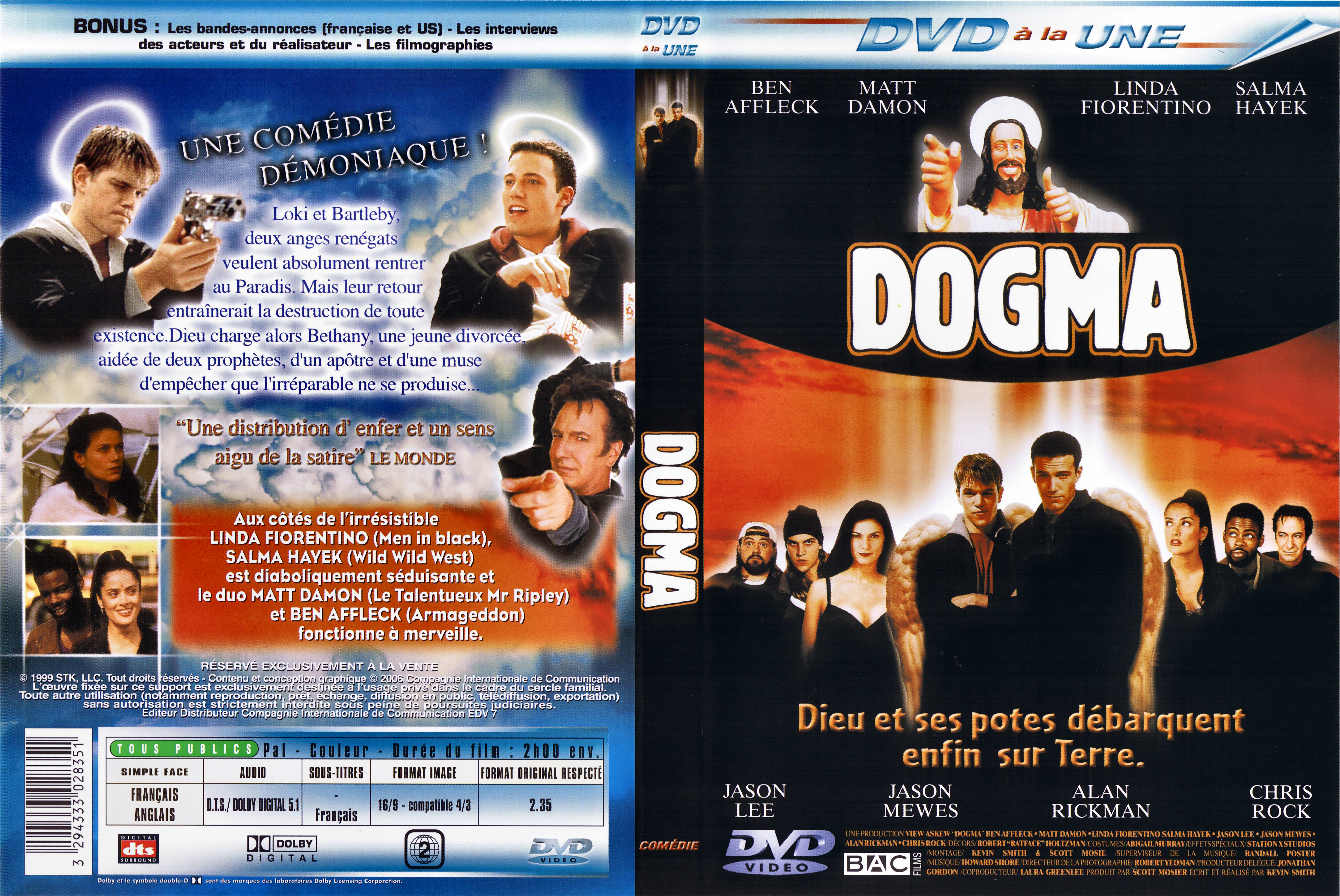Jaquette DVD Dogma v2